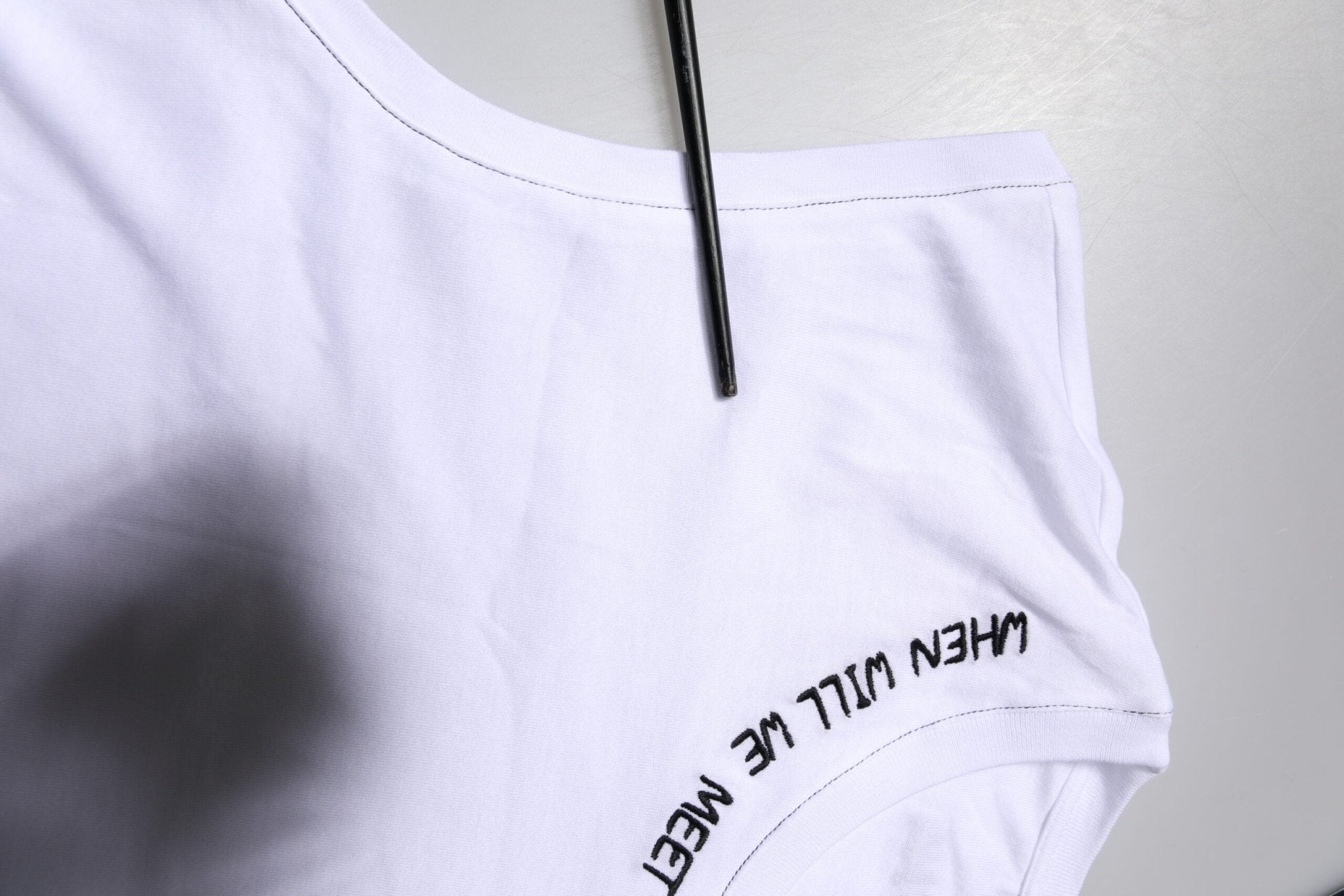 Dolce & Gabbana White Cotton Sleeveless Printed Tank T-shirt - RIMODA