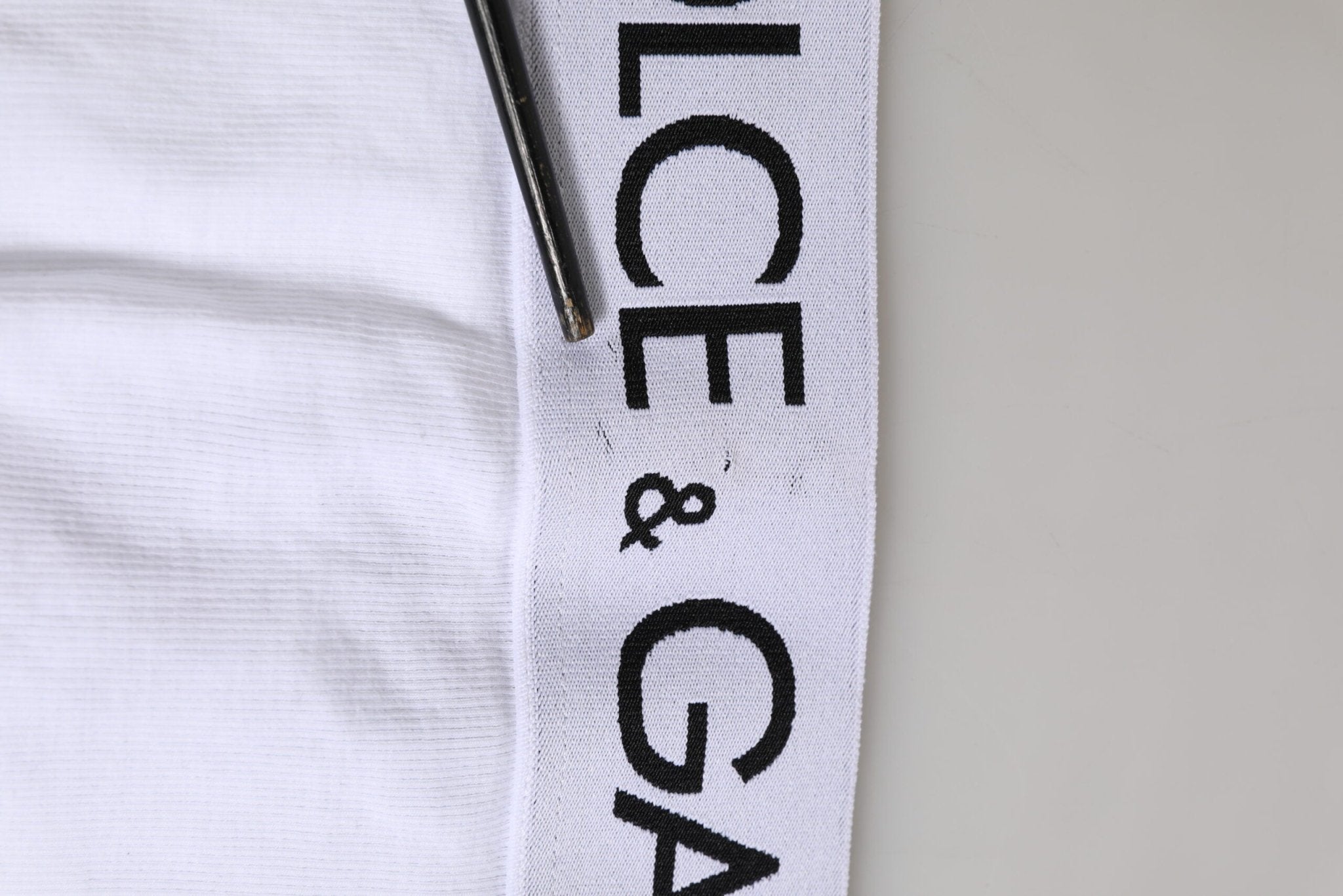 Dolce & Gabbana White Cotton Stretch High Waist Panty Underwear - RIMODA