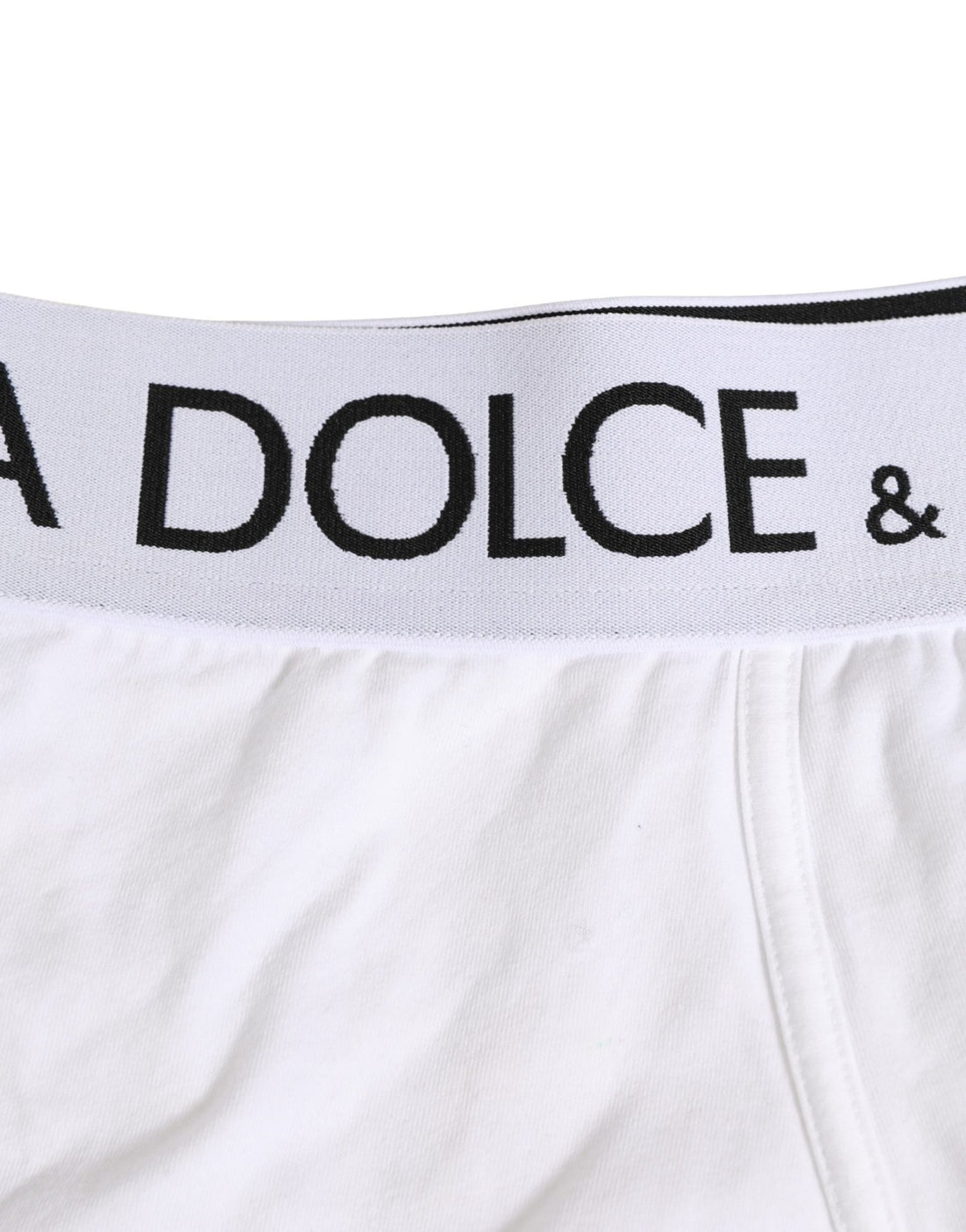 Dolce & Gabbana White Cotton Stretch Regular Boxer Underwear - RIMODA