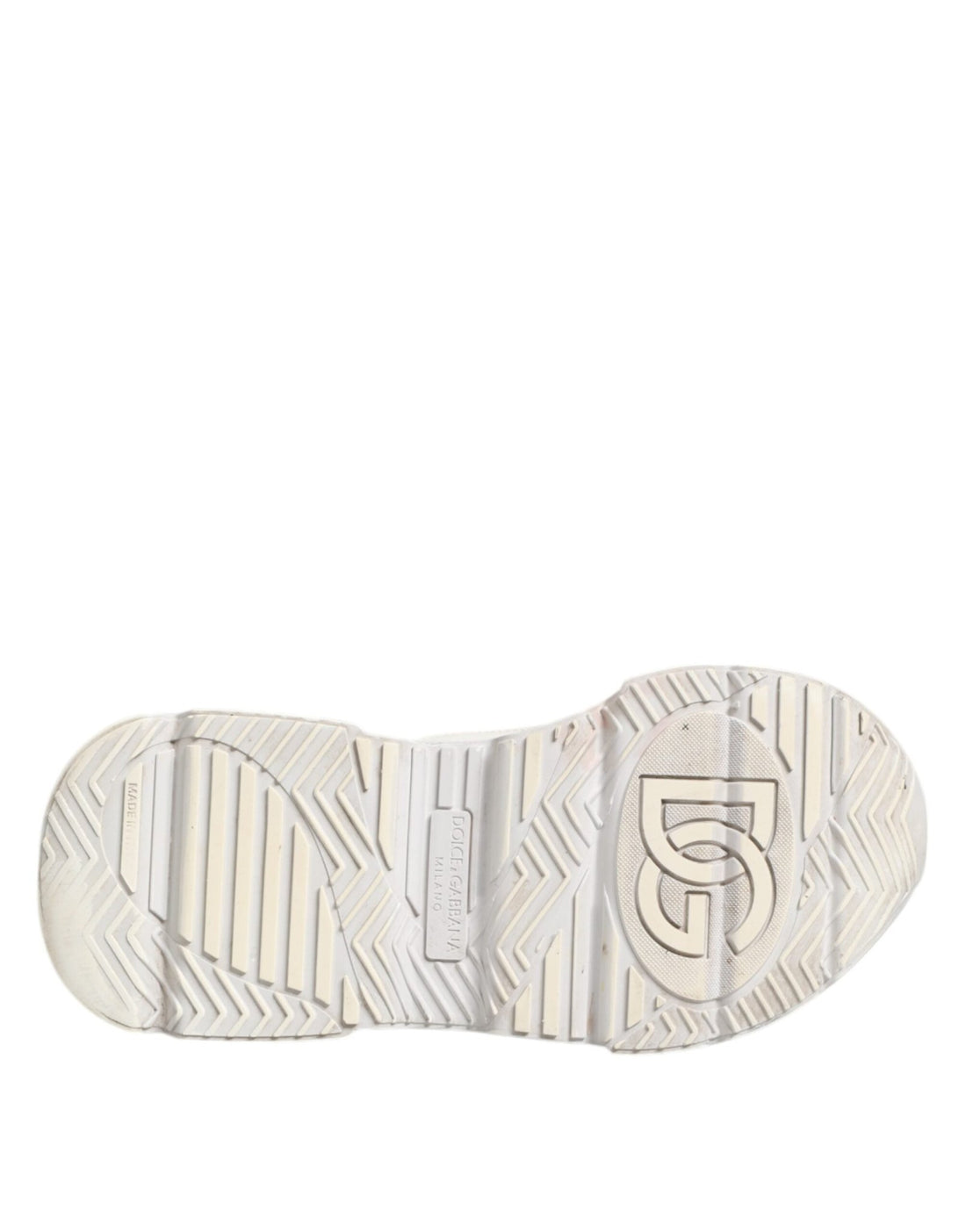 Dolce & Gabbana White DAYMASTER Calf Leather Sneakers Shoes - RIMODA