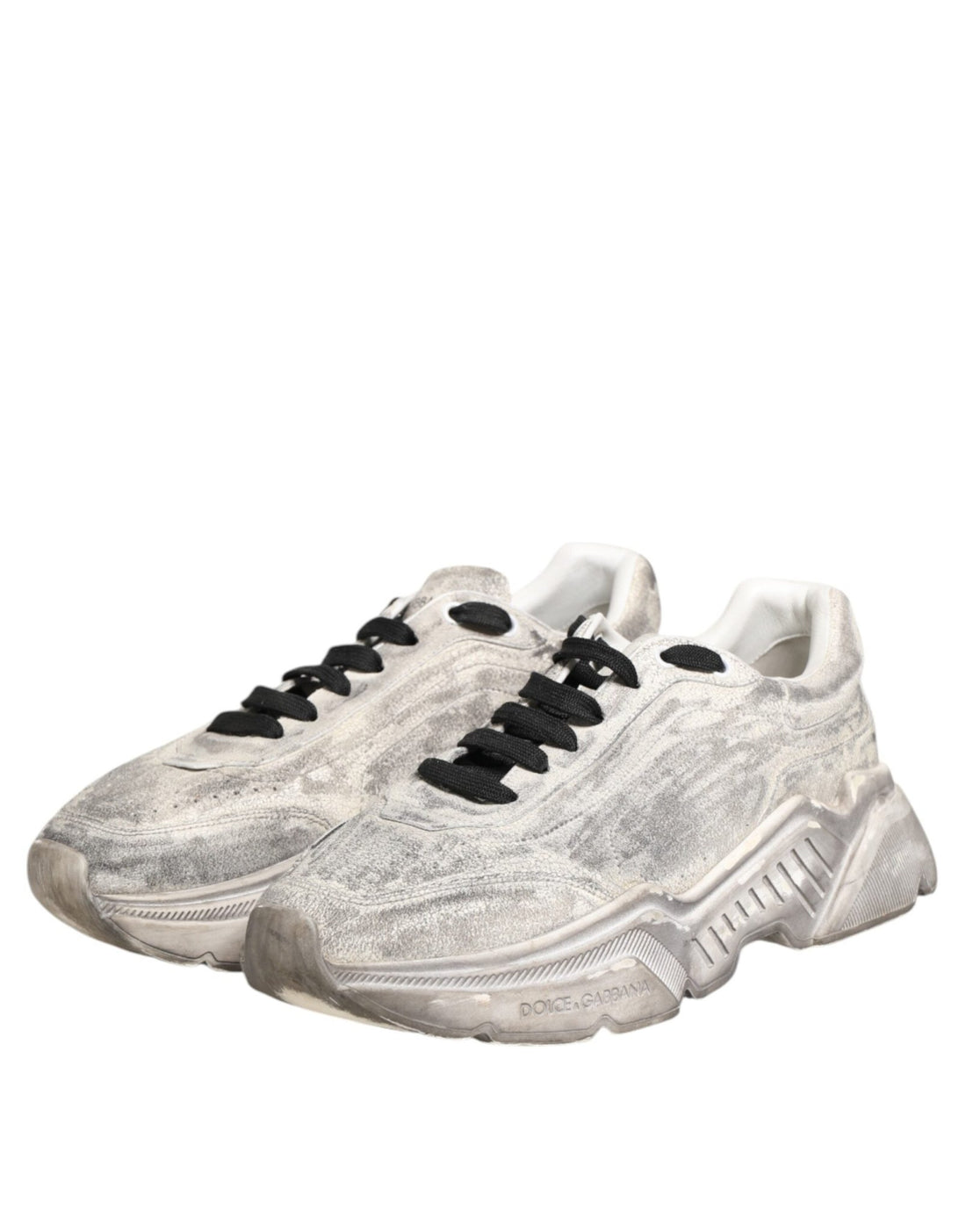 Dolce & Gabbana White Daymaster Low Top Men Sneakers Shoes - RIMODA