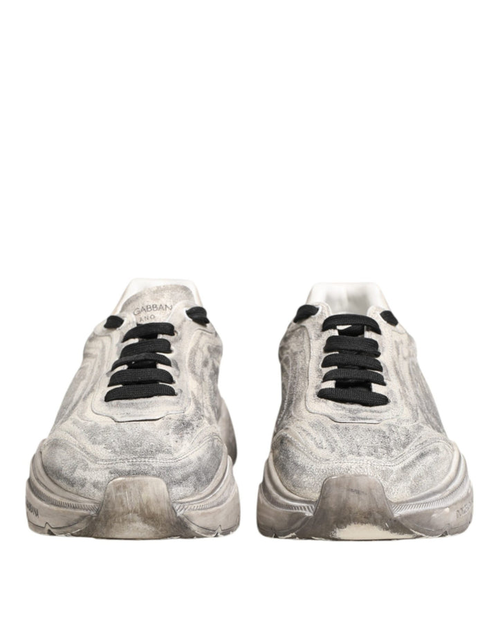 Dolce & Gabbana White Daymaster Low Top Men Sneakers Shoes - RIMODA