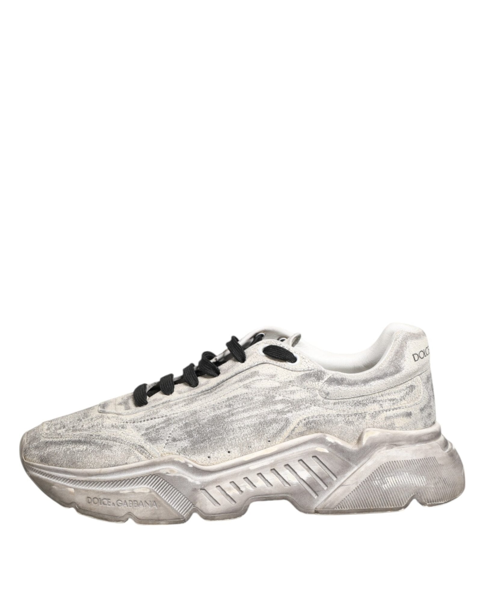 Dolce & Gabbana White Daymaster Low Top Men Sneakers Shoes - RIMODA