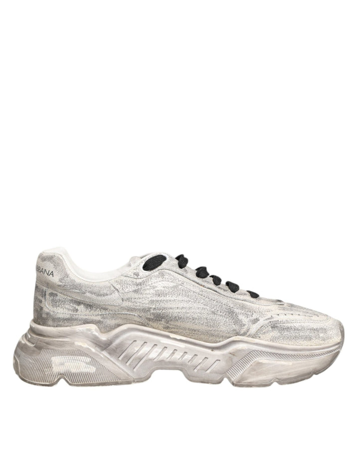 Dolce & Gabbana White Daymaster Low Top Men Sneakers Shoes - RIMODA