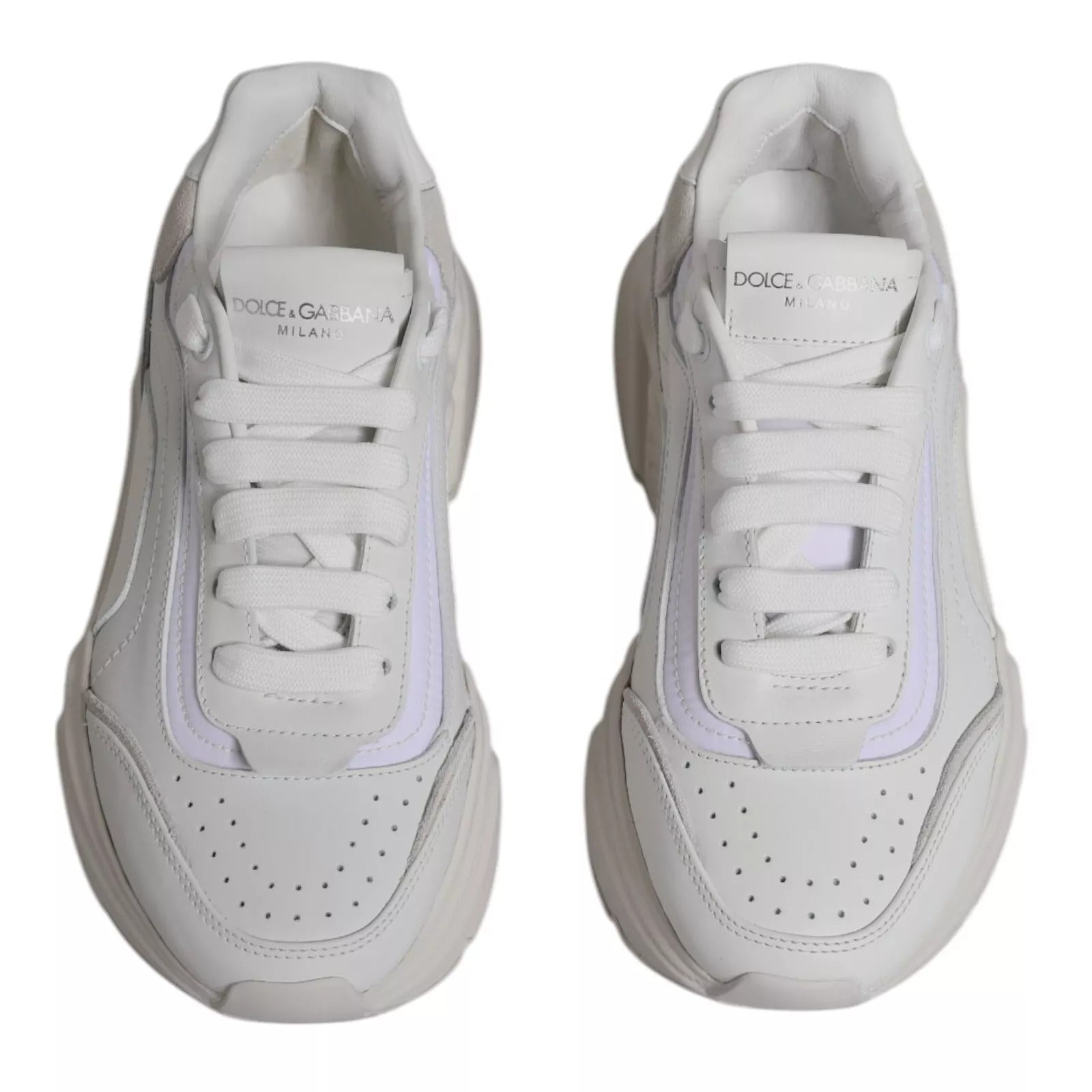 Dolce & Gabbana White Daymaster Low Top Mens Sneakers - RIMODA