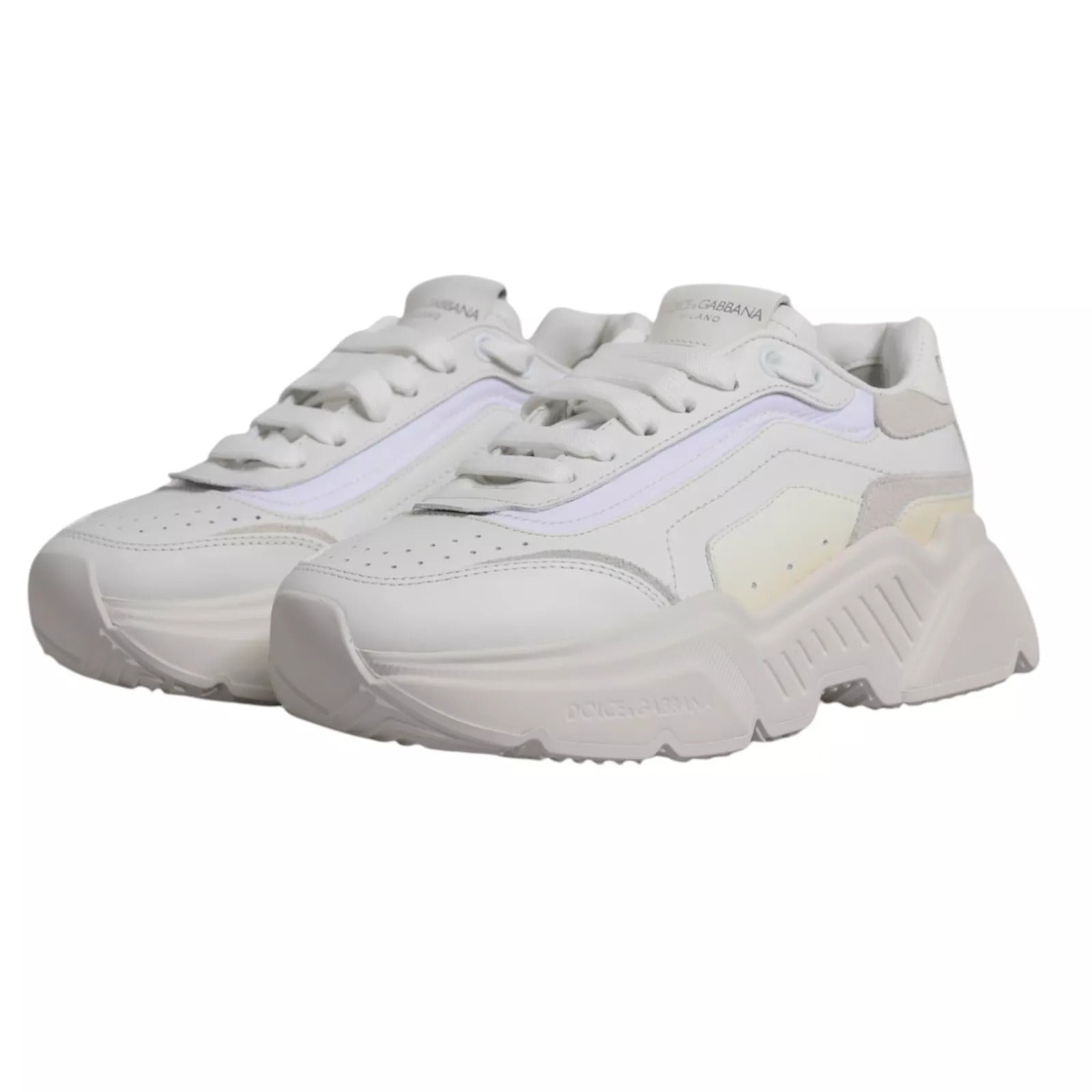 Dolce & Gabbana White Daymaster Low Top Mens Sneakers - RIMODA