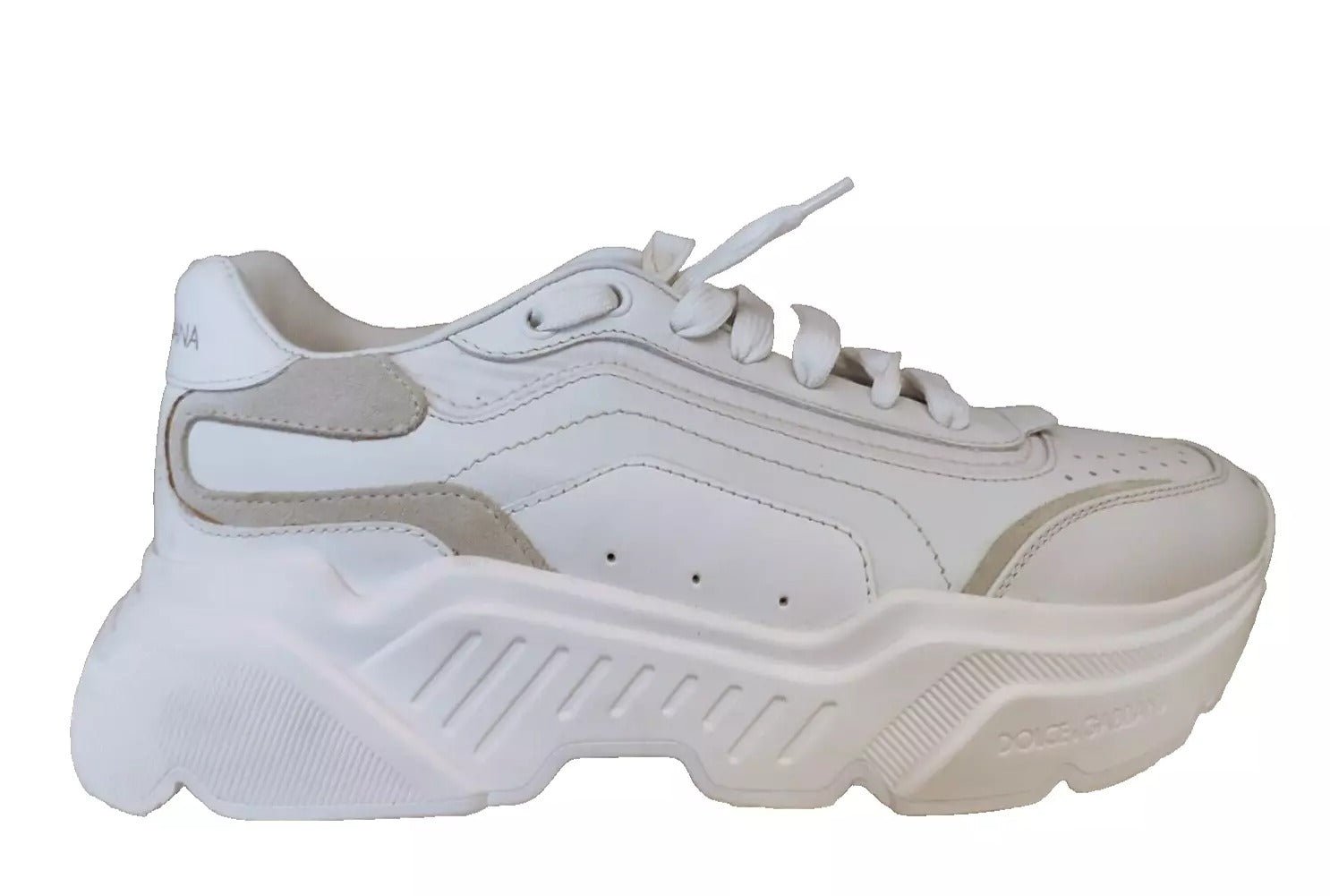 Dolce & Gabbana White Daymaster Low Top Mens Sneakers - RIMODA