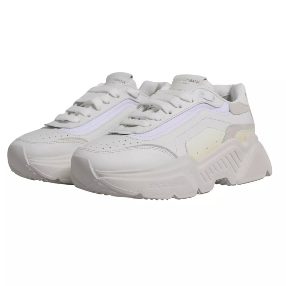 Dolce & Gabbana White Daymaster Low Top Mens Sneakers Shoes - RIMODA