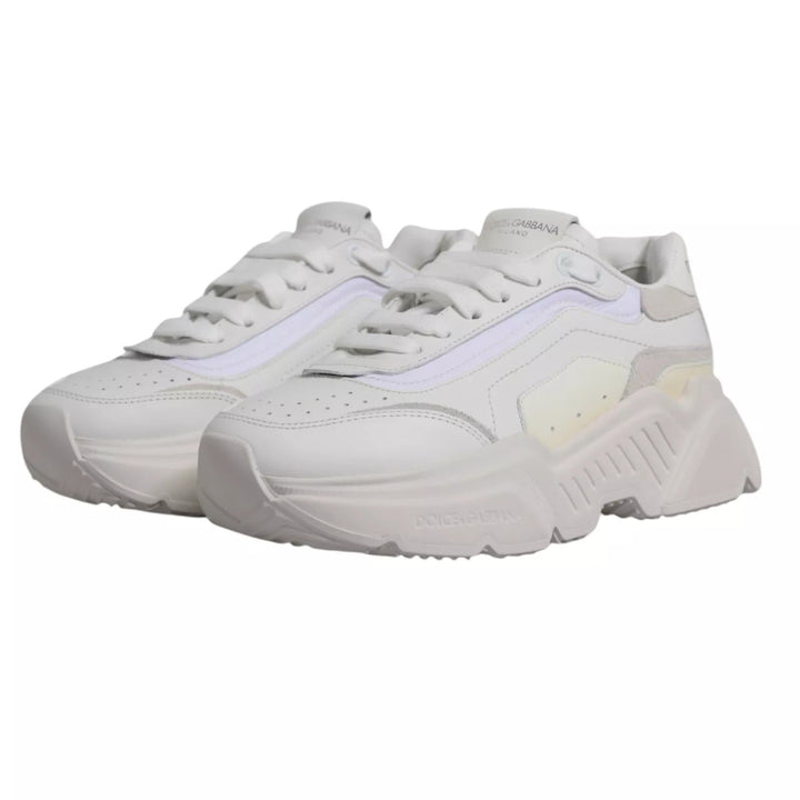 Dolce & Gabbana White Daymaster Low Top Mens Sneakers Shoes - RIMODA