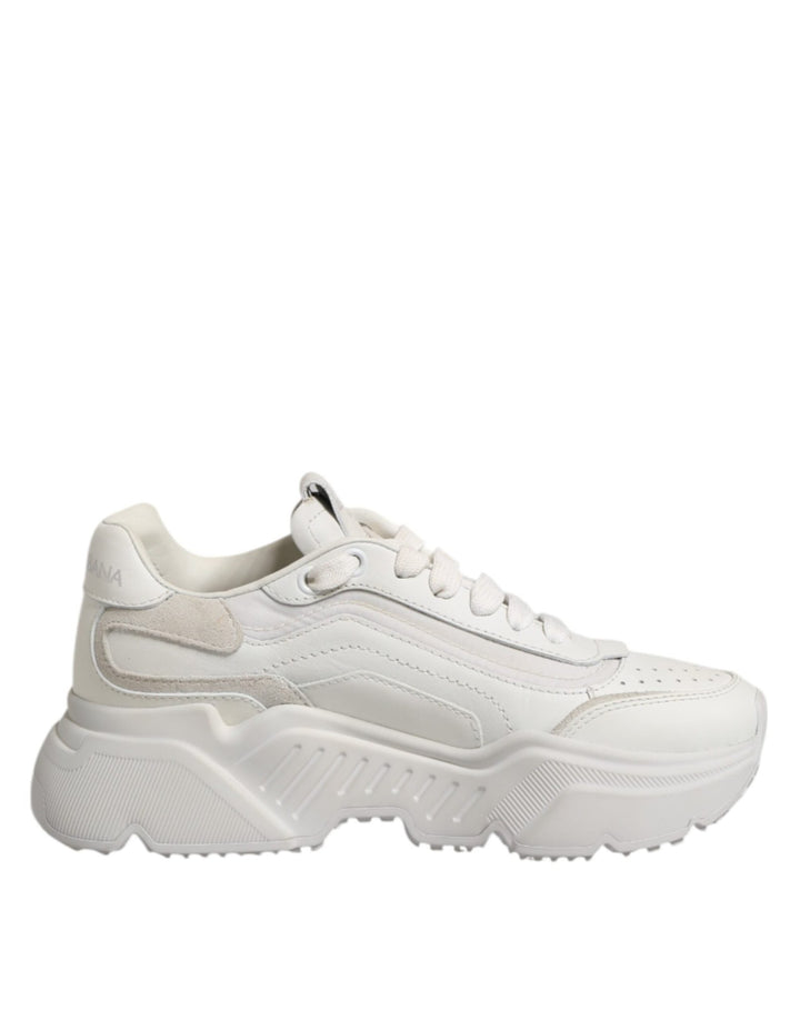Dolce & Gabbana White Daymaster Low Top Sneaker Shoes - RIMODA