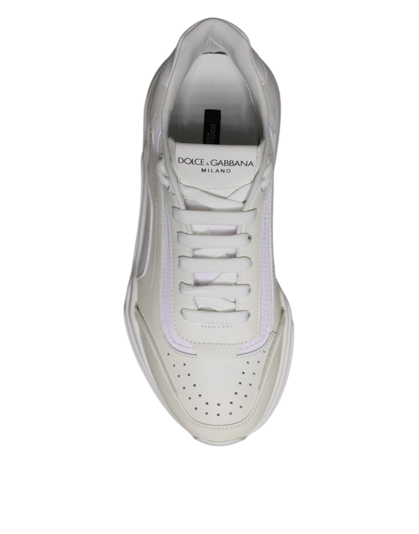Dolce & Gabbana White Daymaster Low Top Sneakers Shoes - RIMODA