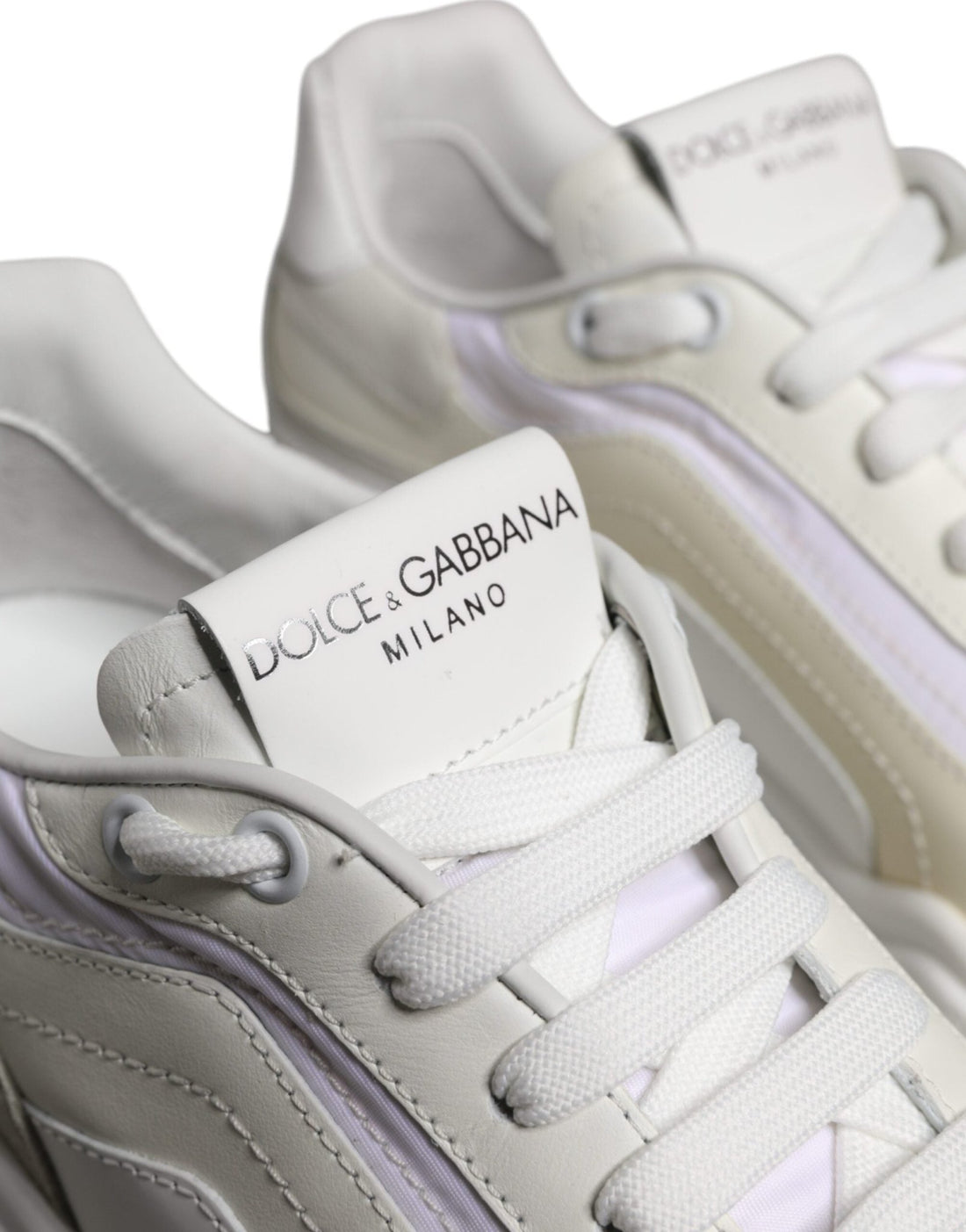 Dolce & Gabbana White Daymaster Low Top Sneakers Shoes - RIMODA