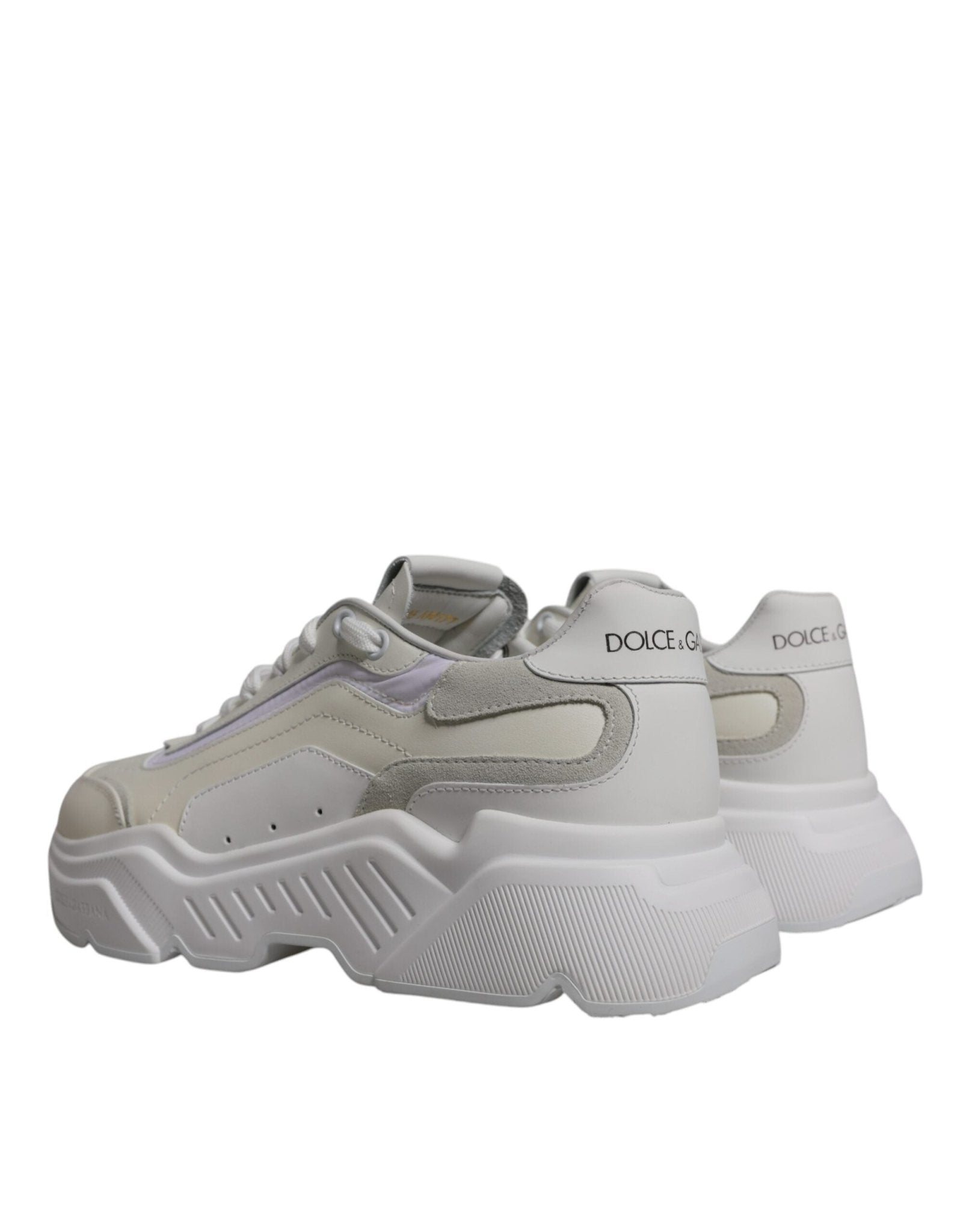 Dolce & Gabbana White Daymaster Low Top Sneakers Shoes - RIMODA