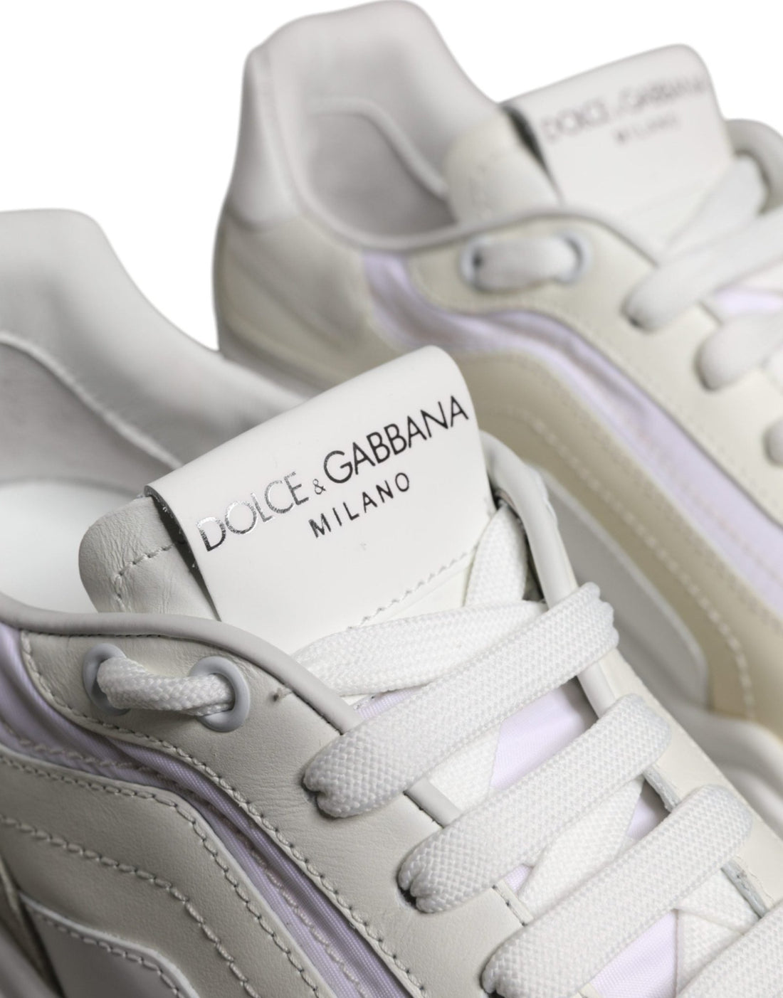 Dolce & Gabbana White Daymaster Men Low Top Sneakers Shoes - RIMODA