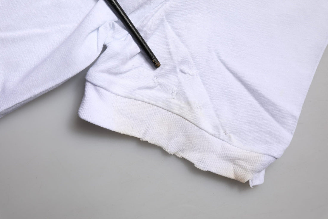 Dolce & Gabbana White DG Logo Crew Neck Short Sleeves T-shirt - RIMODA
