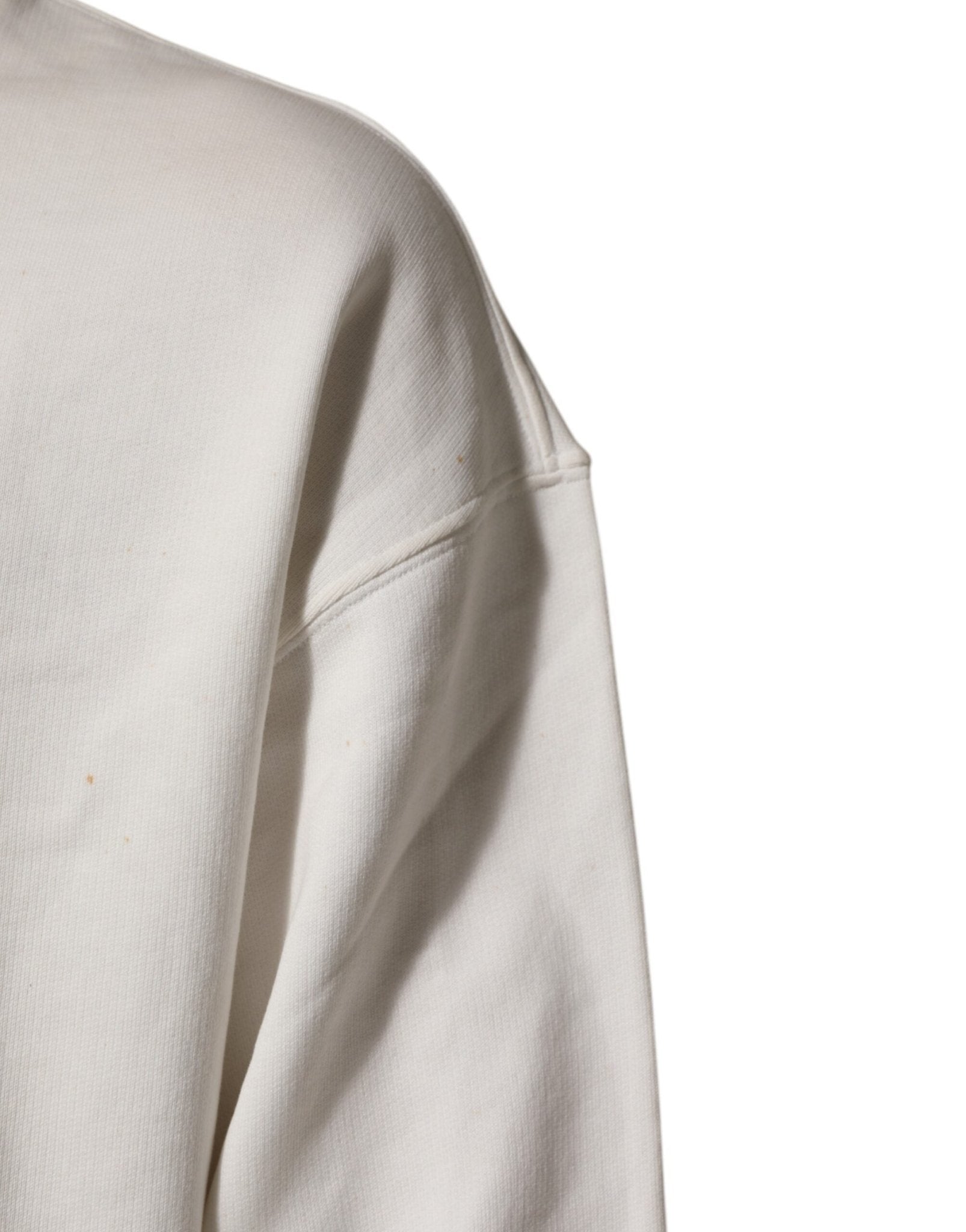 Dolce & Gabbana White DG Logo Crew Neck Sweatshirt Sweater - RIMODA