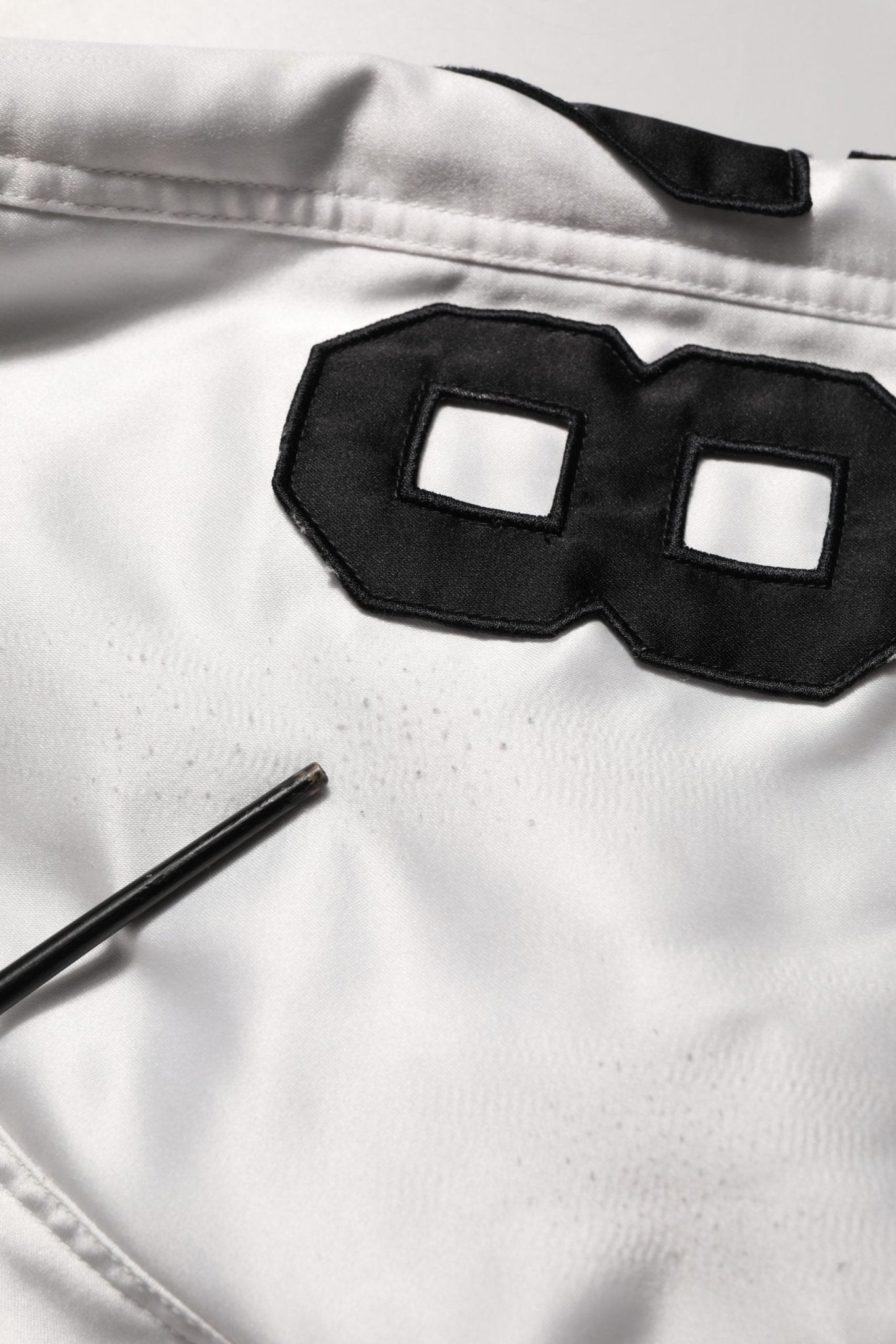 Dolce & Gabbana White DG Logo Polyester JerseyBomber Jacket - RIMODA