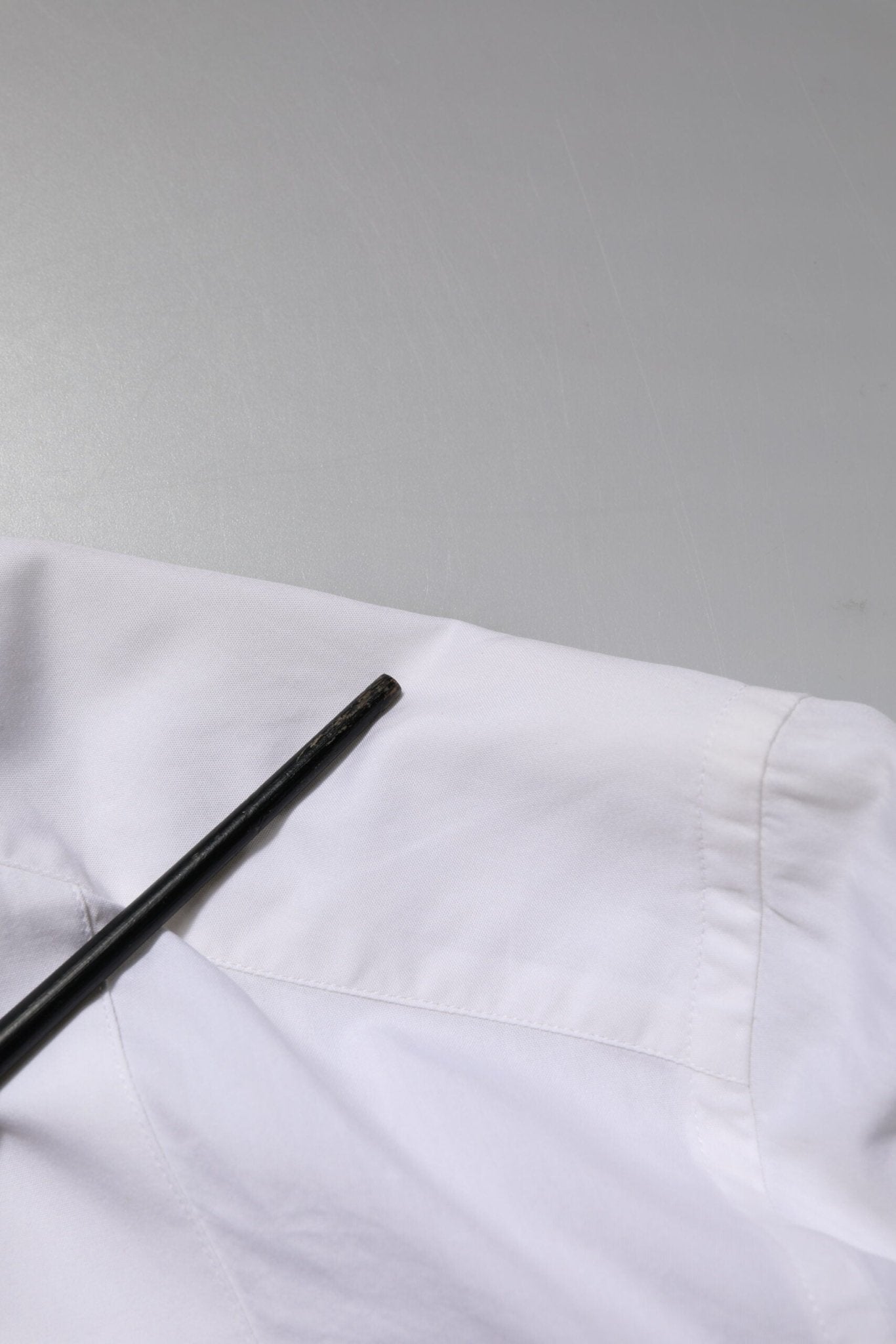 Dolce & Gabbana White GOLD Cotton Poplin Dress Formal Shirt - RIMODA