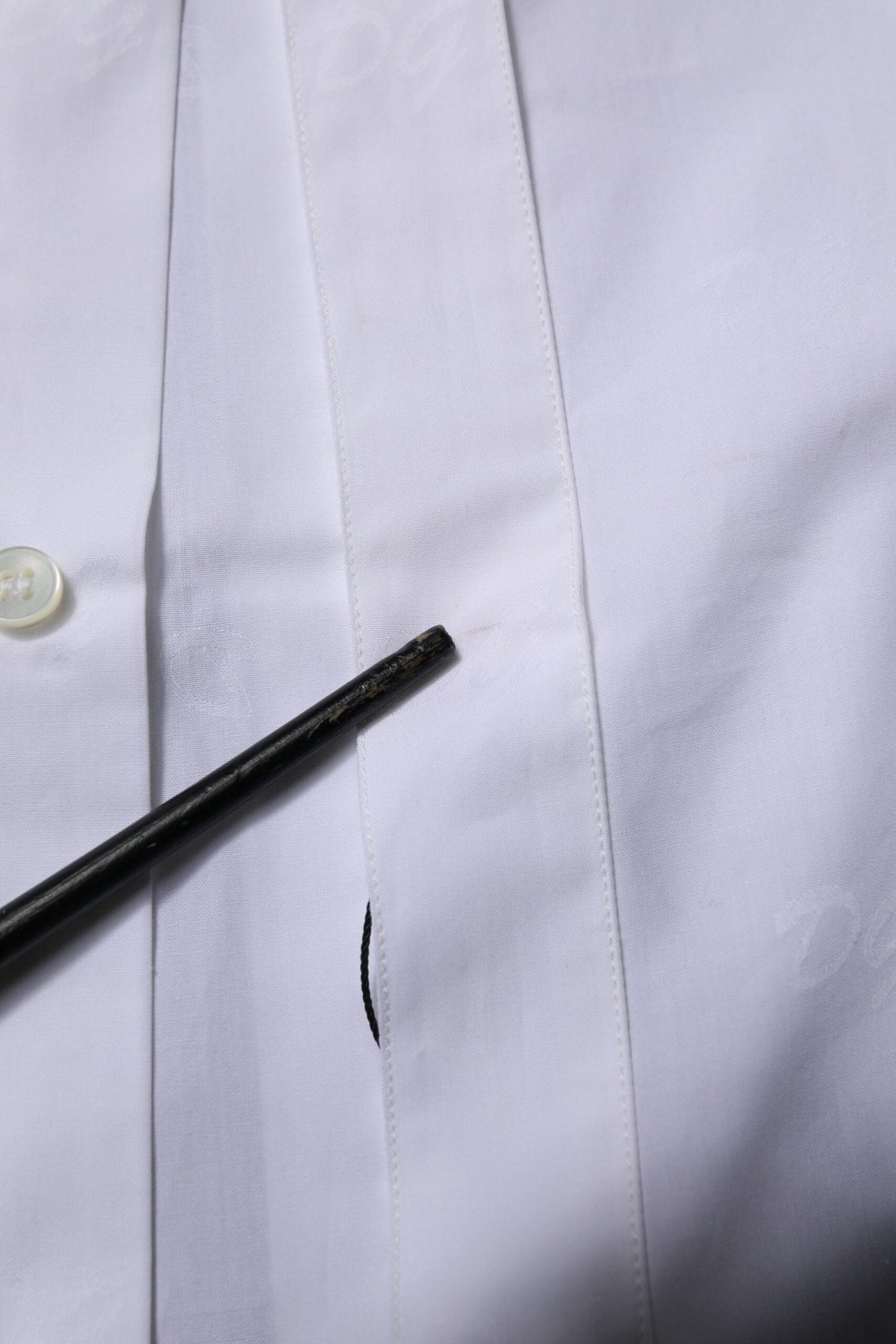 Dolce & Gabbana White GOLD Long Sleeves Dress Formal Shirt - RIMODA