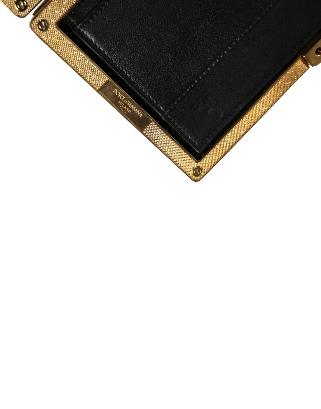 Dolce & Gabbana White Lambskin Leather Clutch Evening Women Purse Bag - RIMODA
