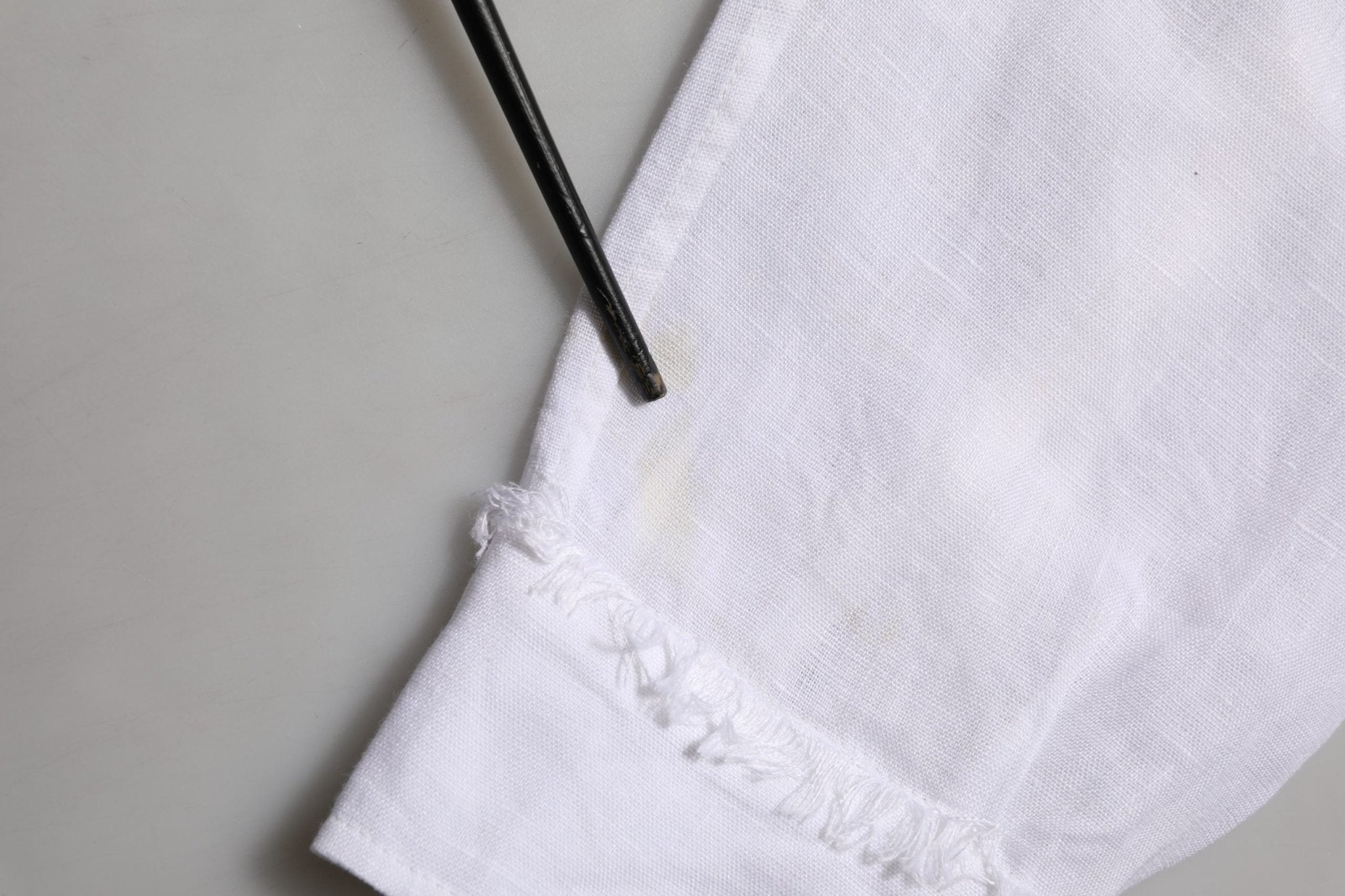 Dolce & Gabbana White Linen Logo Long Sleeves Casual Shirt - RIMODA
