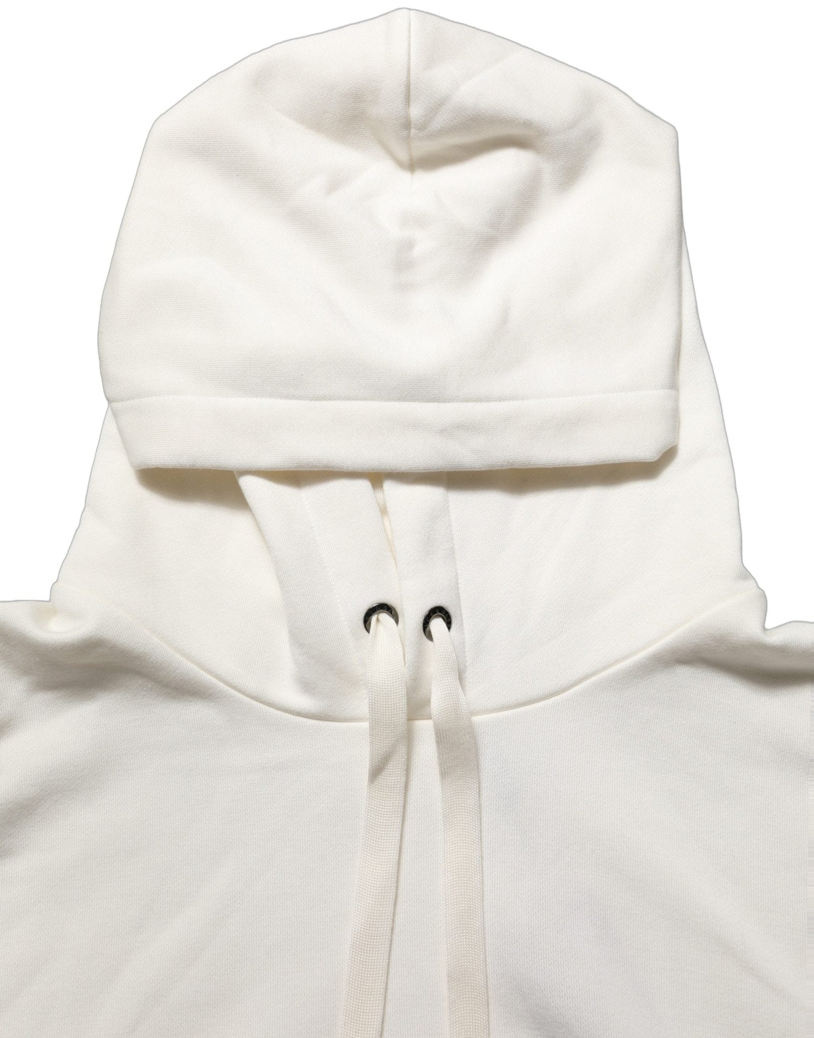 Dolce & Gabbana White Logo Hooded PulloverSweatshirt Sweater - RIMODA