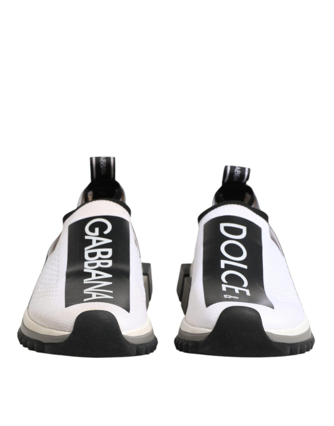 Dolce & Gabbana White Logo Low Top Sorrento Sneakers Shoes - RIMODA