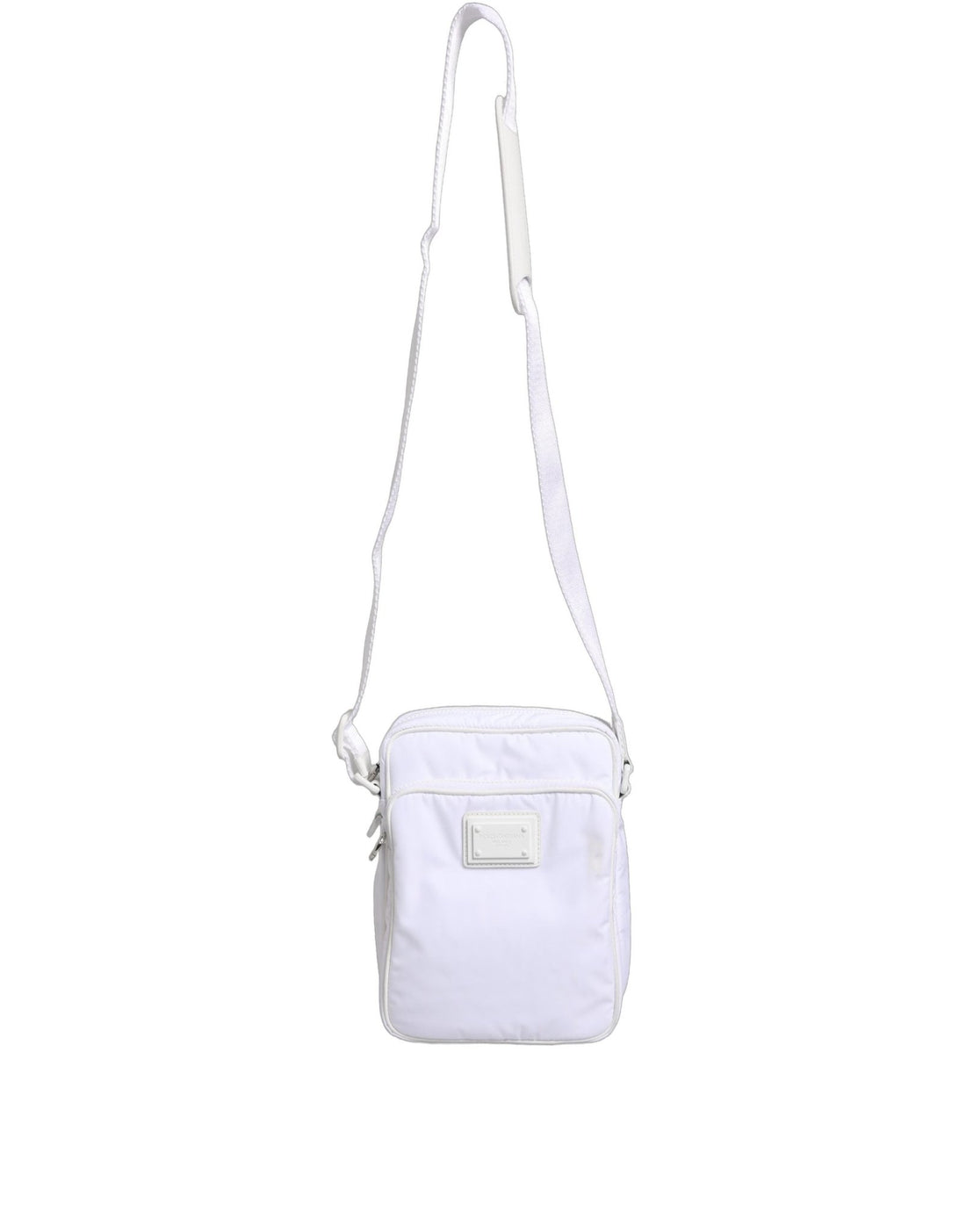 Dolce & Gabbana White Logo Plaque Crossbody Shoulder Borse Men Bag - RIMODA