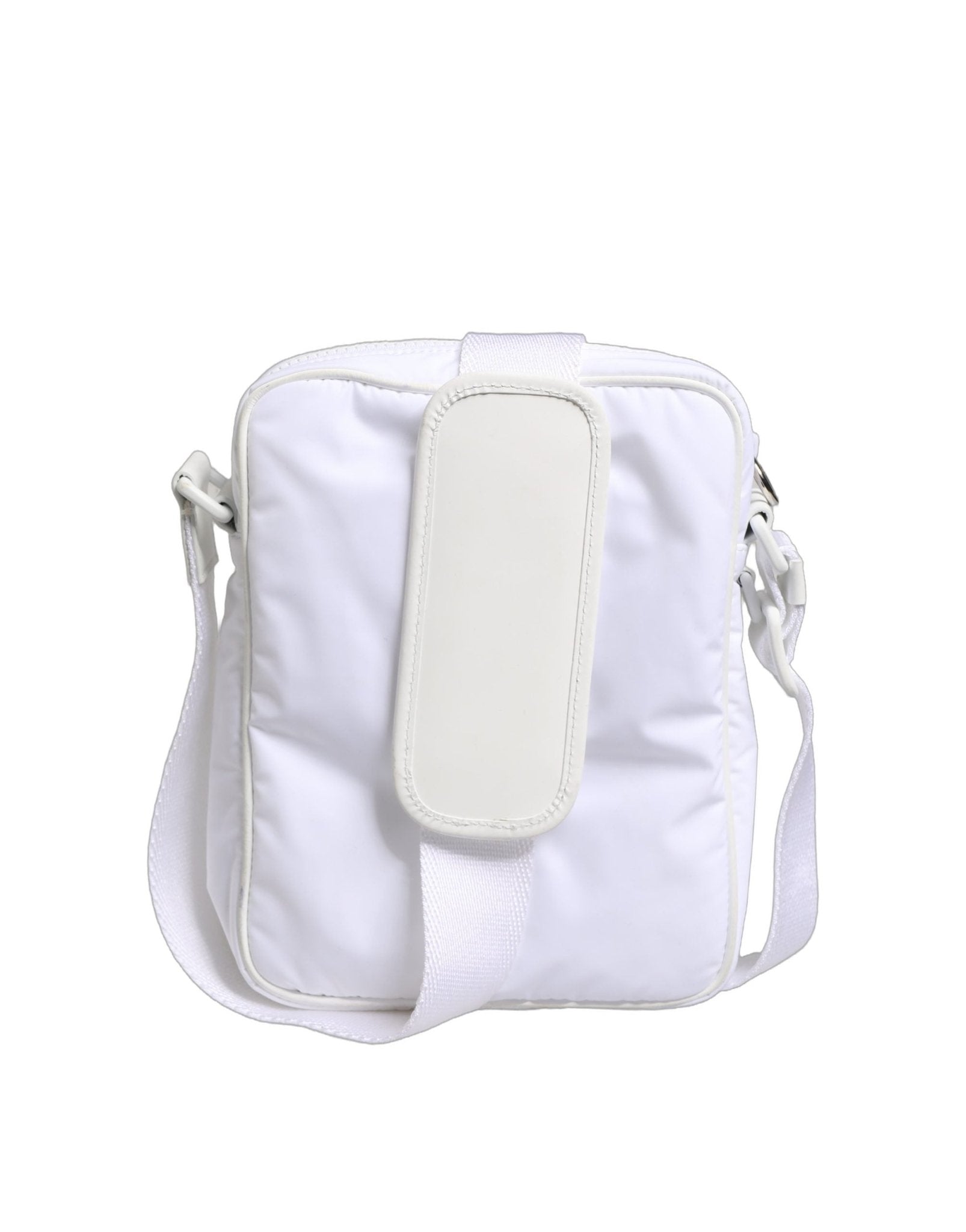 Dolce & Gabbana White Logo Plaque Crossbody Shoulder Borse Men Bag - RIMODA