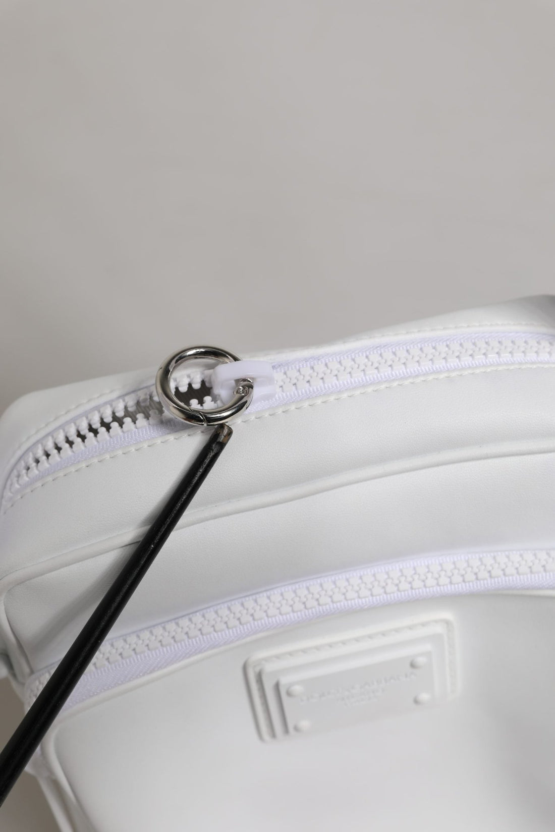 Dolce & Gabbana White Logo Plaque Crossbody Shoulder Borse Men Bag - RIMODA