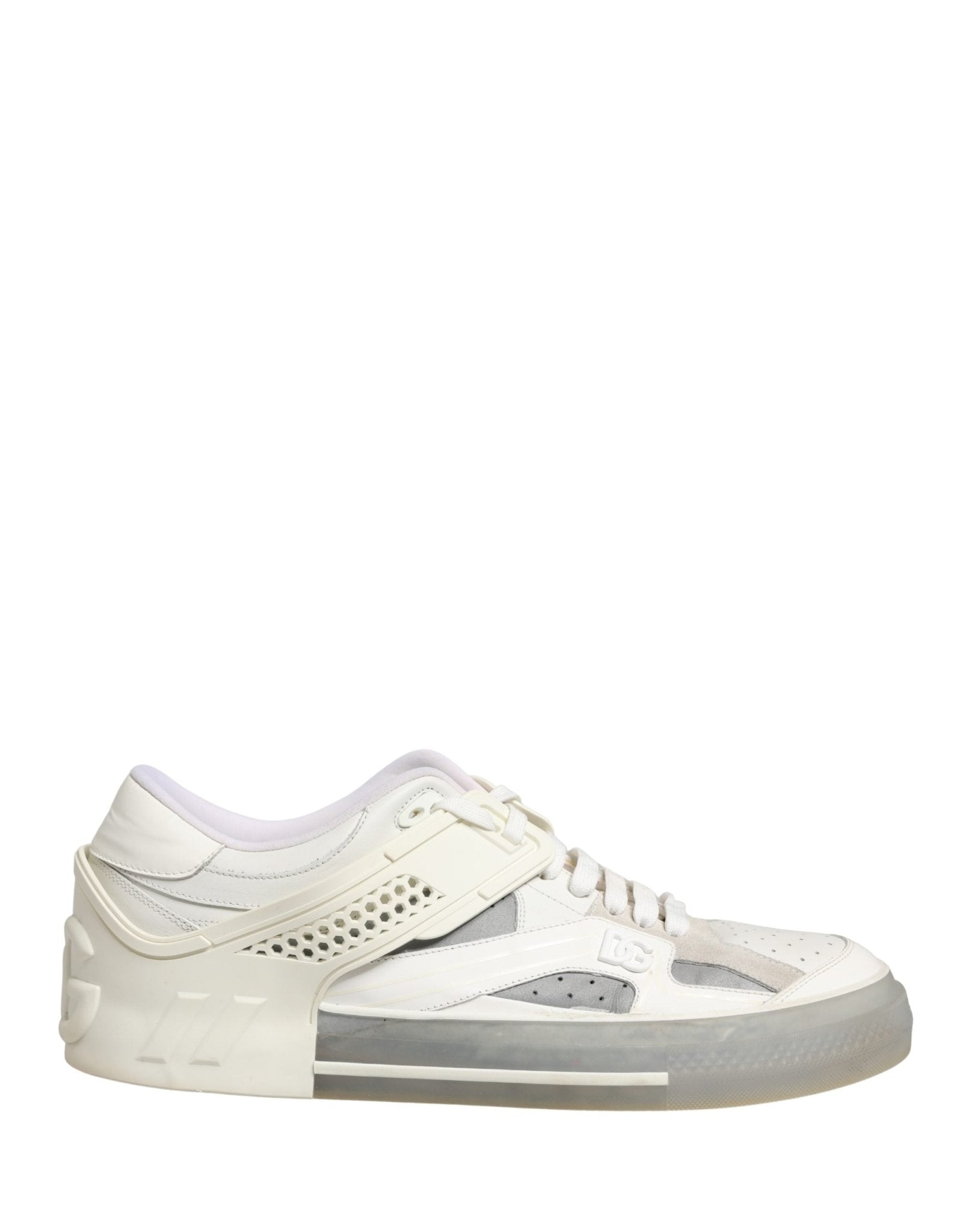 Dolce & Gabbana White Low Top Custom 2.Zero Sneakers Shoes - RIMODA