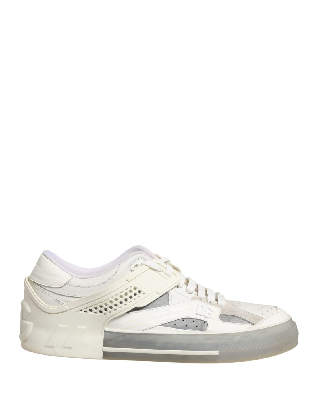 Dolce & Gabbana White Low Top Custom 2.Zero Sneakers Shoes - RIMODA