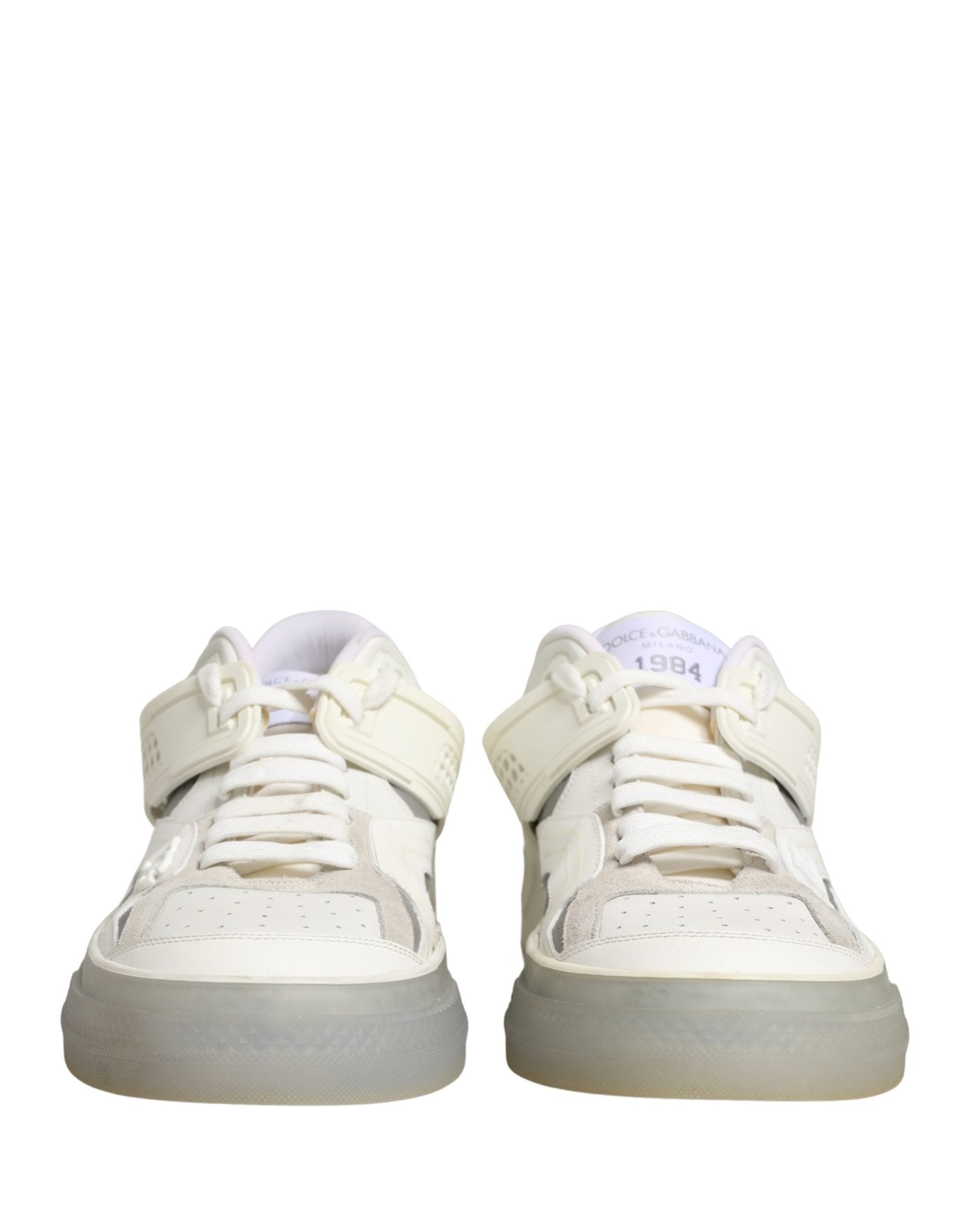 Dolce & Gabbana White Low Top Custom 2.Zero Sneakers Shoes - RIMODA