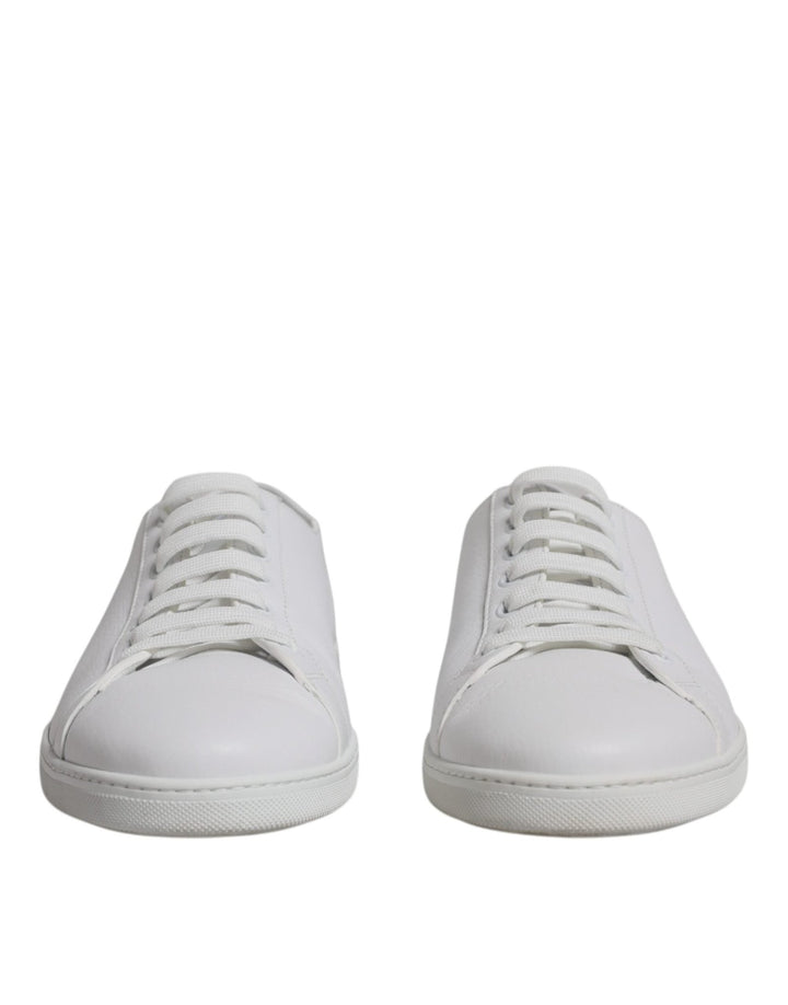 Dolce & Gabbana White Low Top Men Saint Tropez Sneakers Shoes - RIMODA