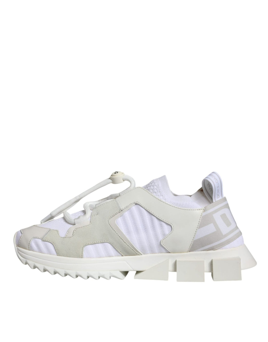 Dolce & Gabbana White Mesh Sorrento Trekking Sneakers Shoes - RIMODA
