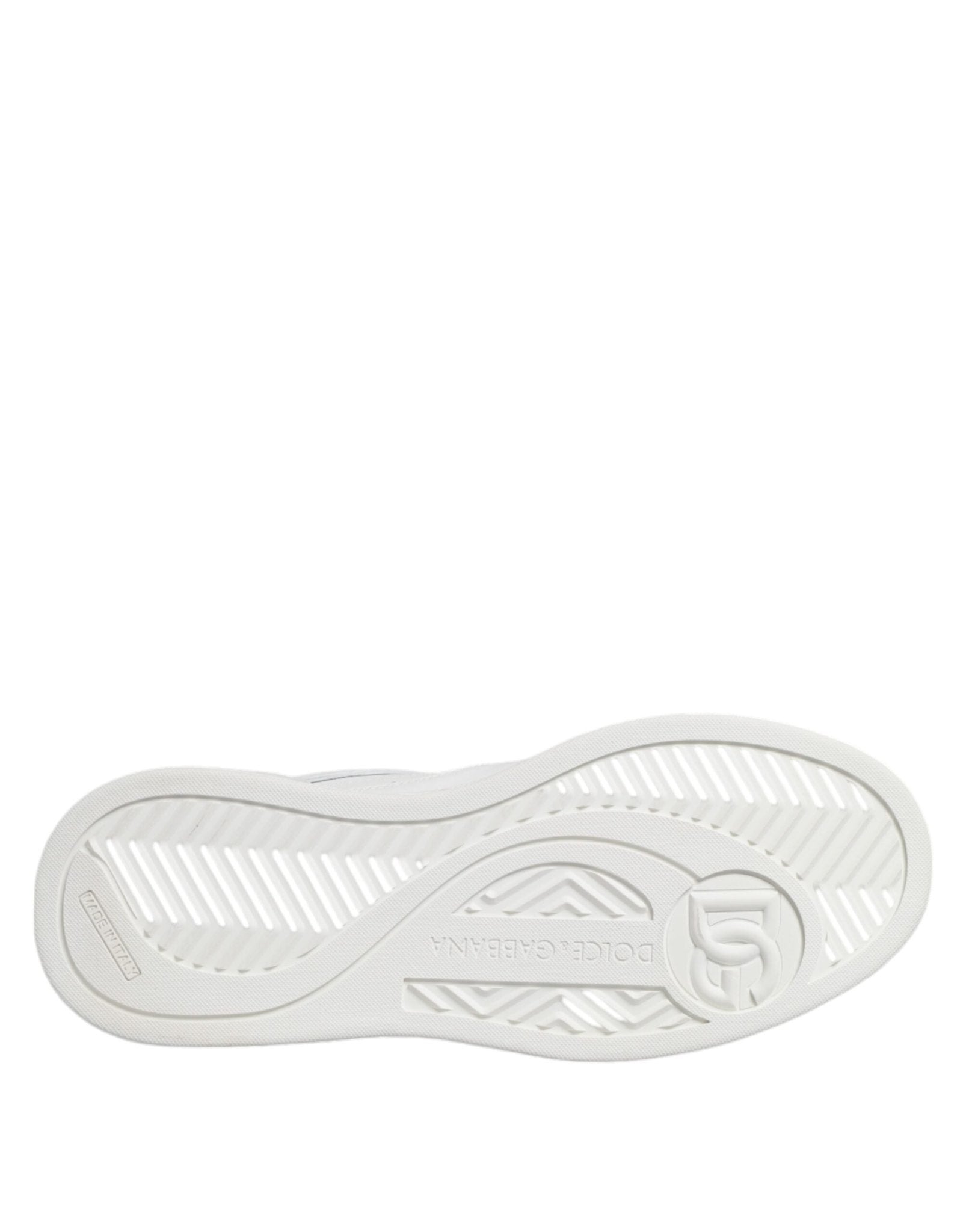 Dolce & Gabbana White Miami Leather Low Top Sneakers Shoes - RIMODA