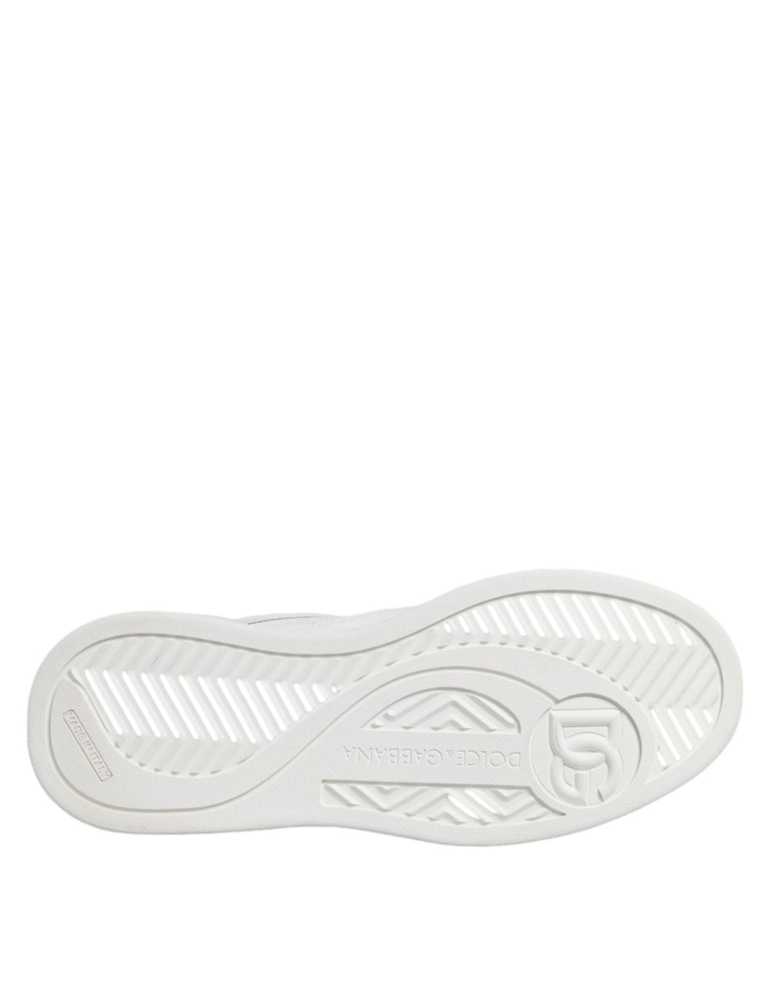 Dolce & Gabbana White Miami Leather Low Top Sneakers Shoes - RIMODA