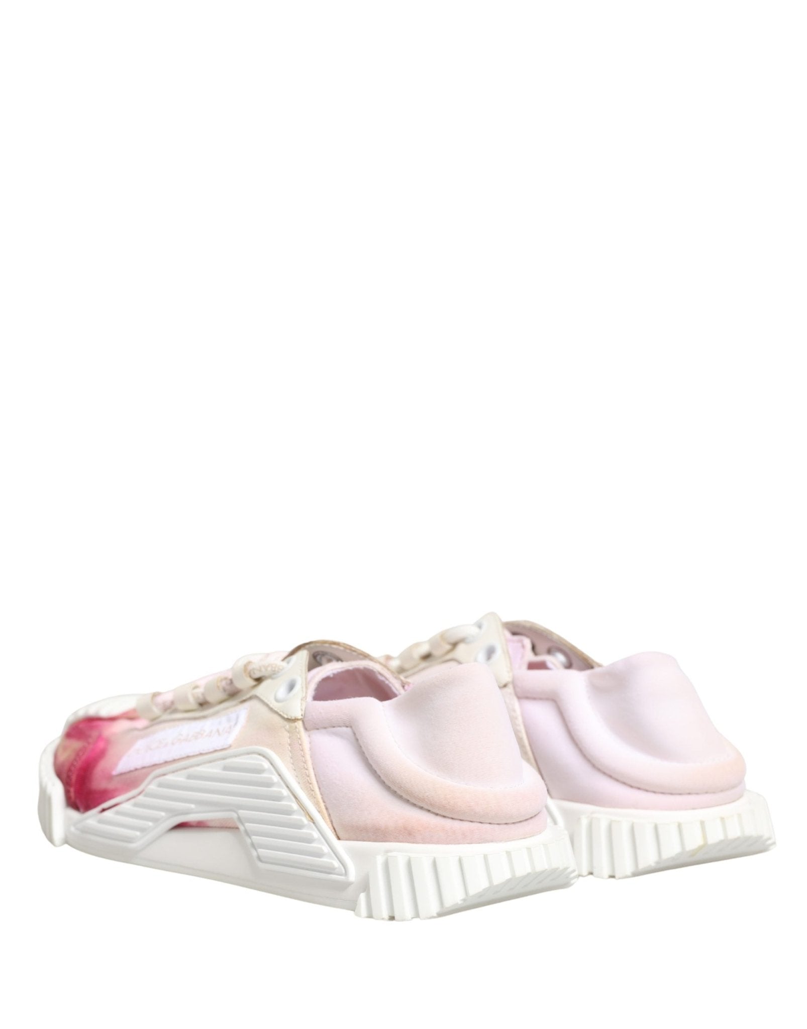 Dolce & Gabbana White NS1 Lace Up Low Top Sneakers Shoes - RIMODA