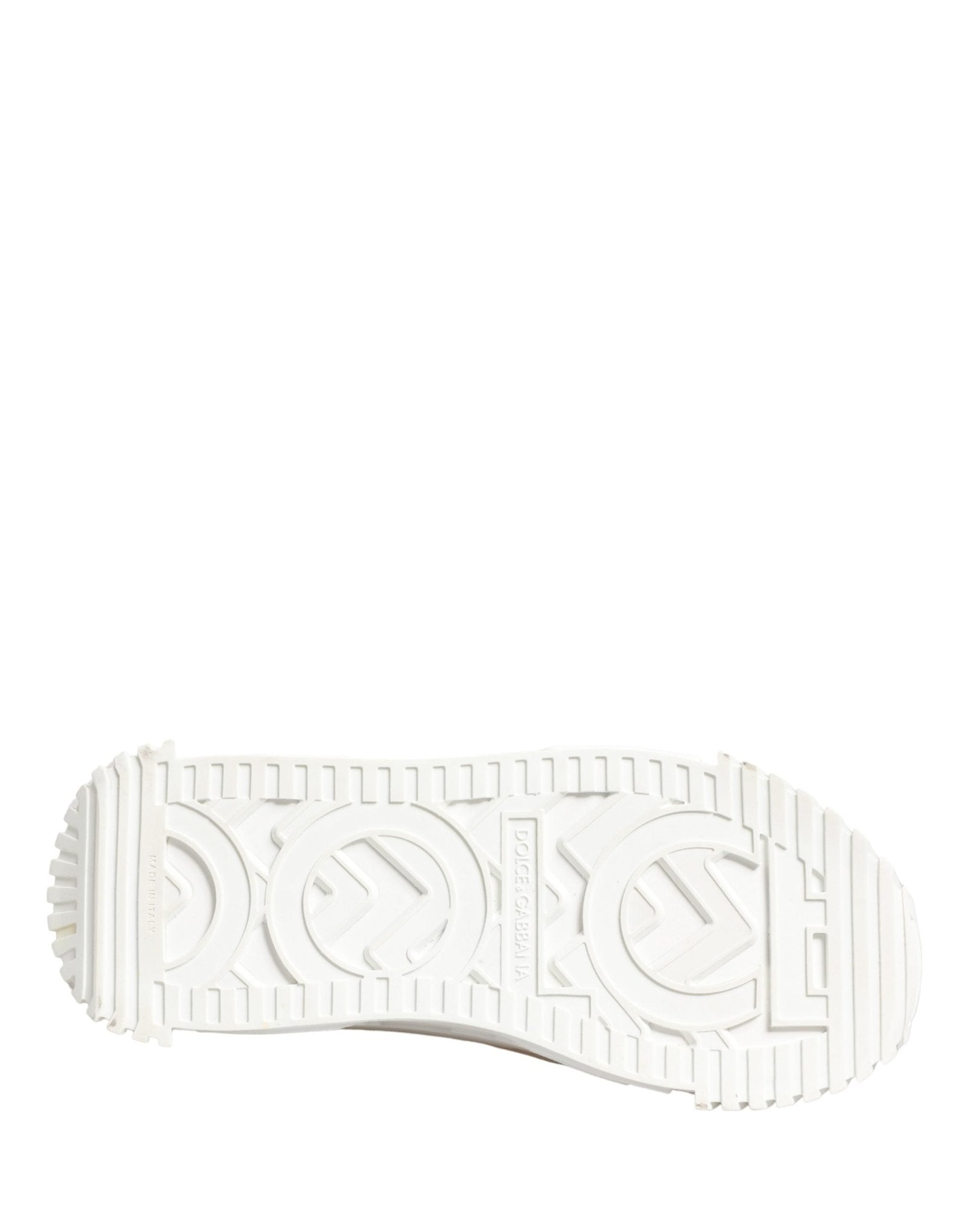 Dolce & Gabbana White NS1 Lace Up Low Top Sneakers Shoes - RIMODA