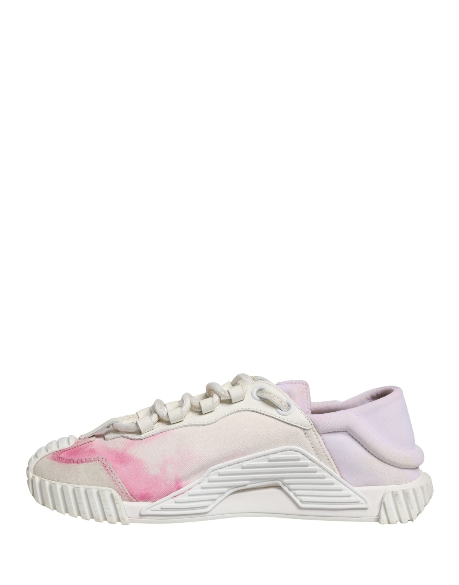 Dolce & Gabbana White NS1 Lace Up Low Top Sneakers Shoes - RIMODA