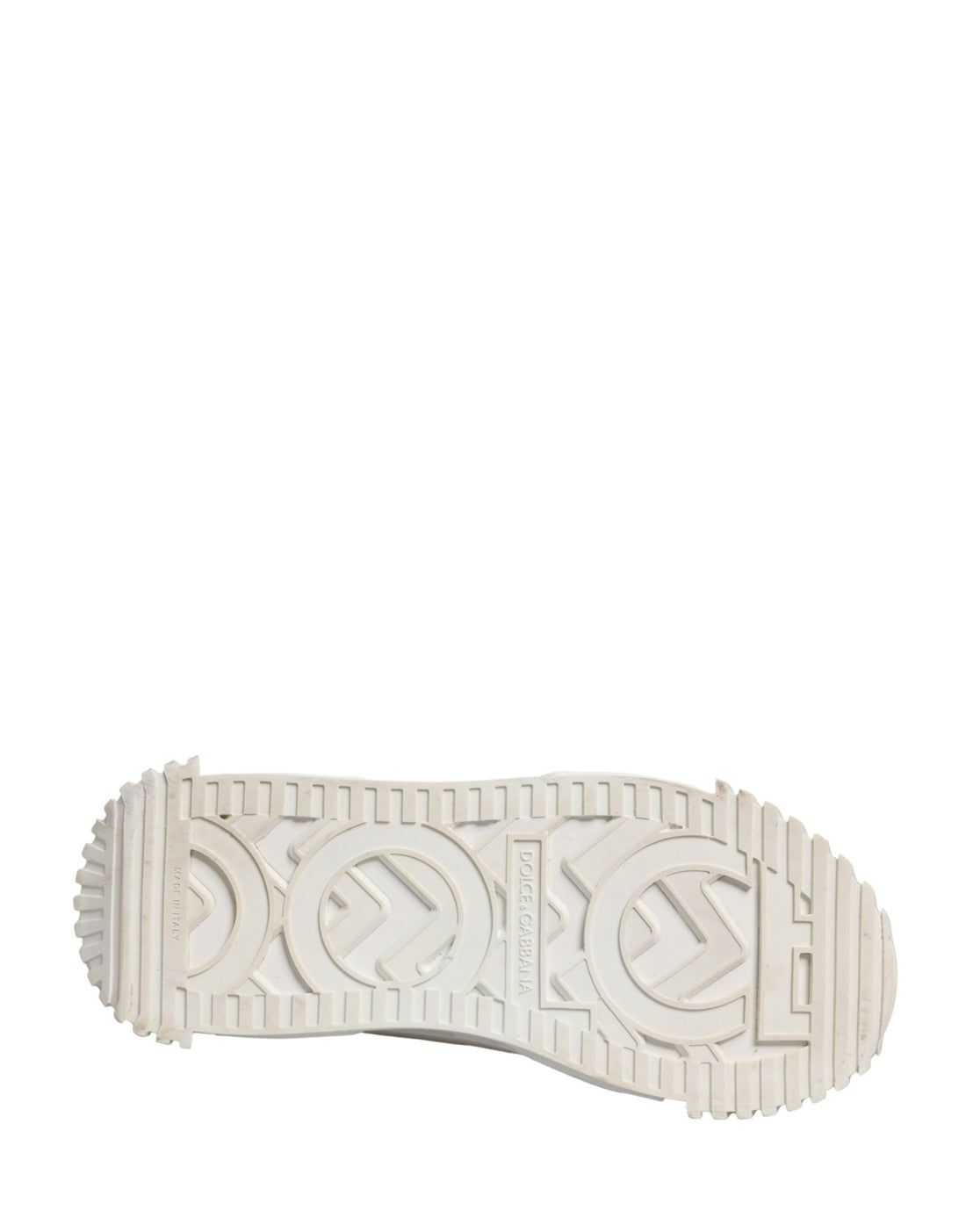 Dolce & Gabbana White NS1 Lace Up Low Top Sneakers Shoes - RIMODA