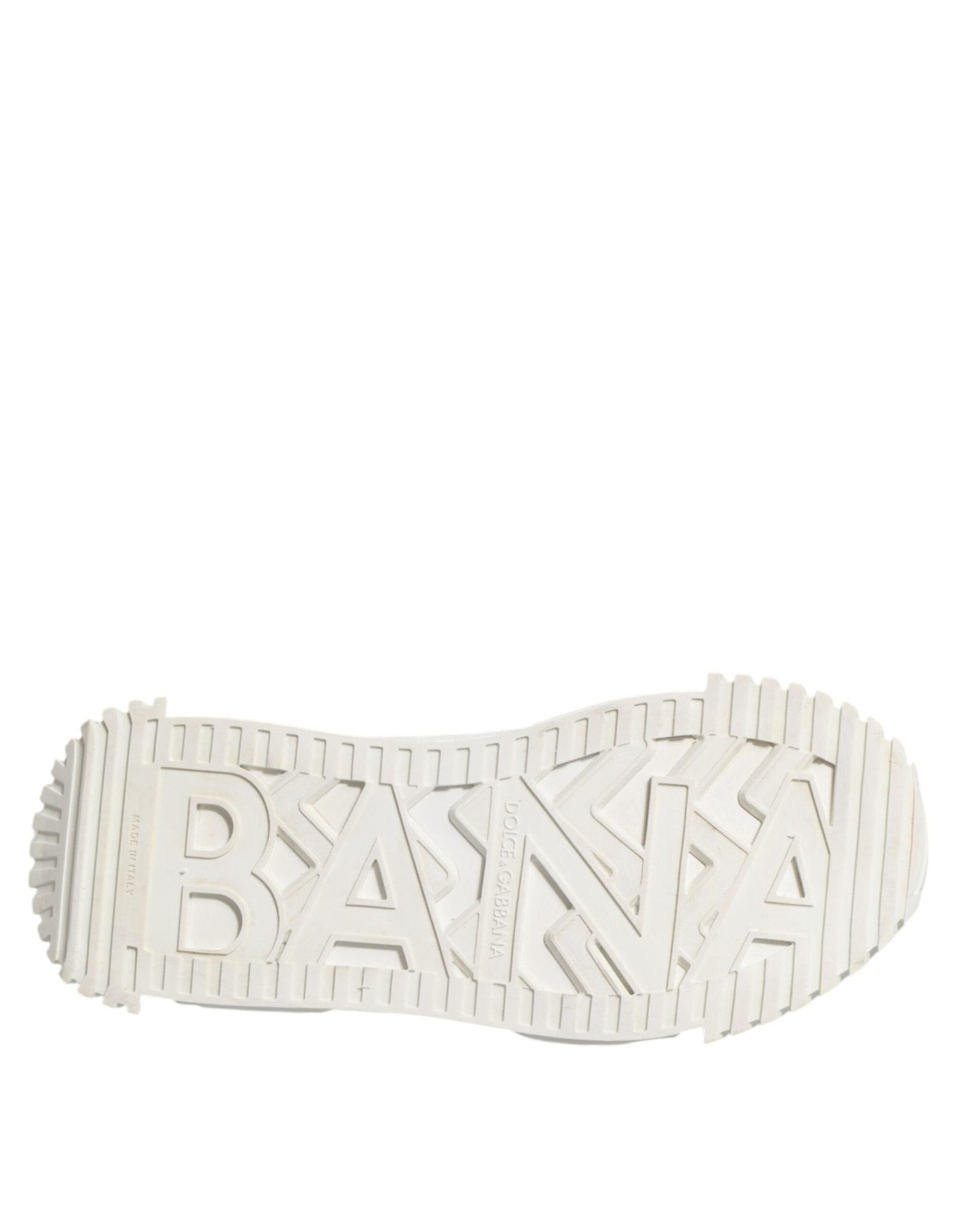 Dolce & Gabbana White NS1 Lace Up Low Top Sneakers Shoes - RIMODA