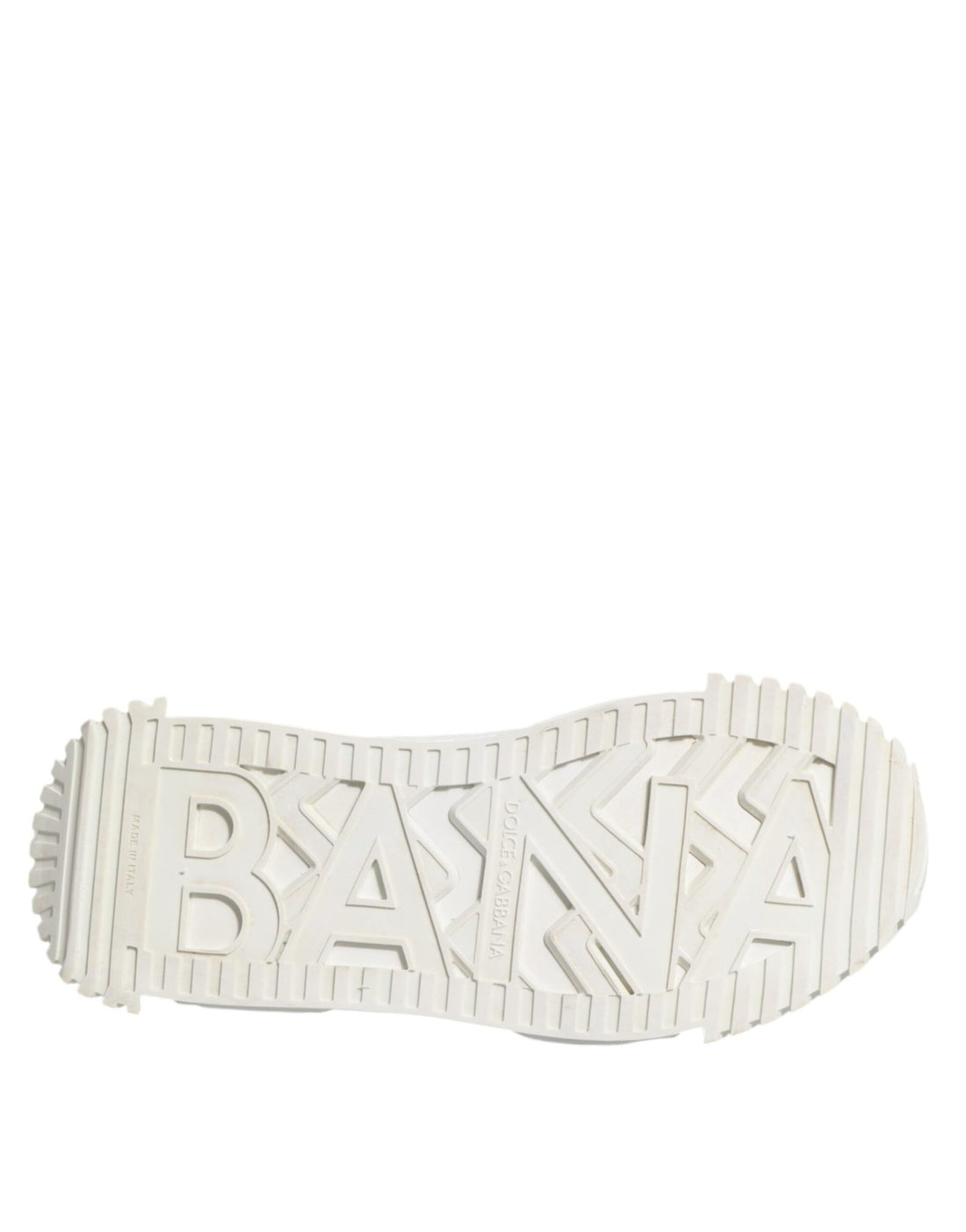 Dolce & Gabbana White NS1 Lace Up Low Top Sneakers Shoes - RIMODA