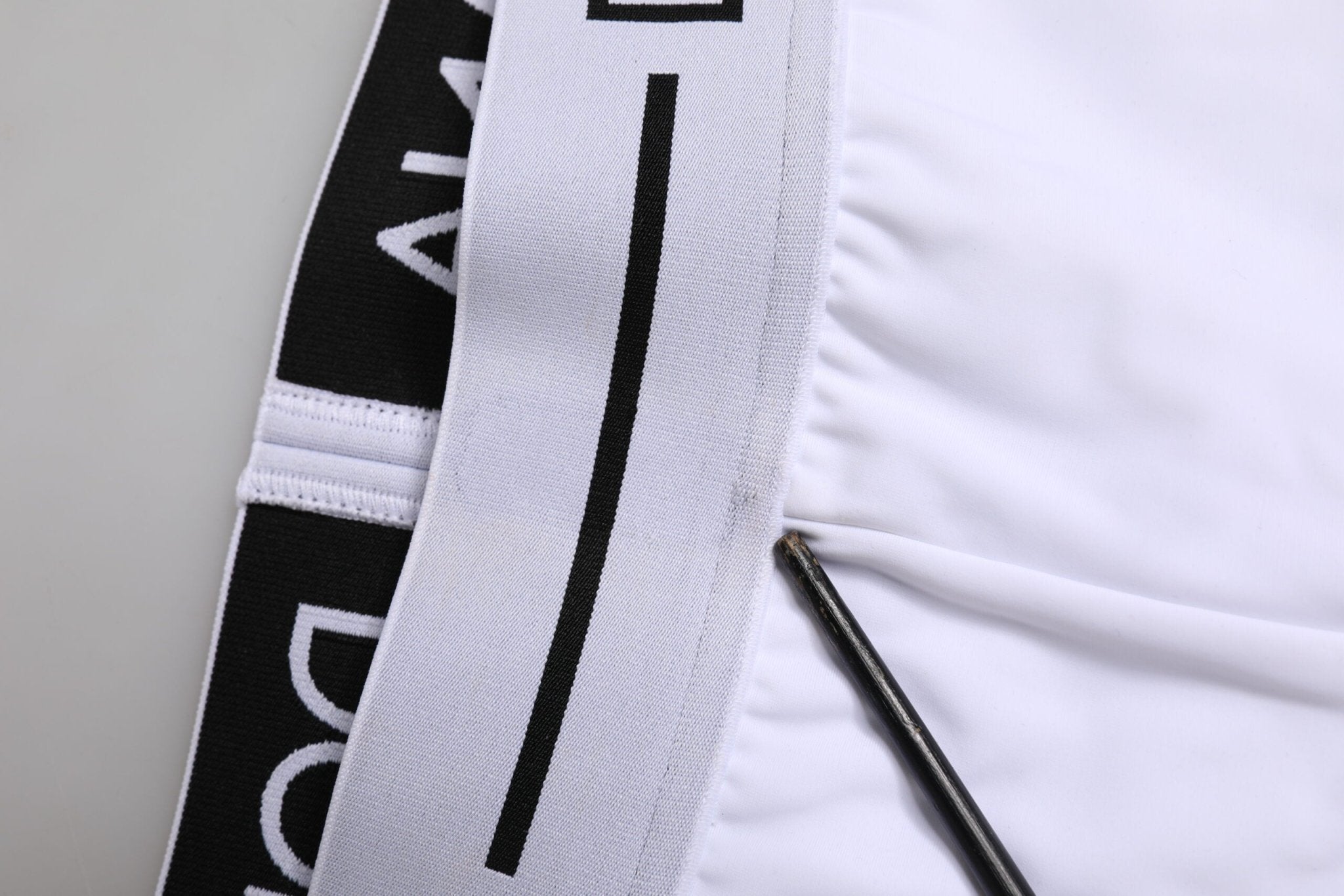 Dolce & Gabbana White Nylon Logo Waistband Boxer Brief Underwear - RIMODA
