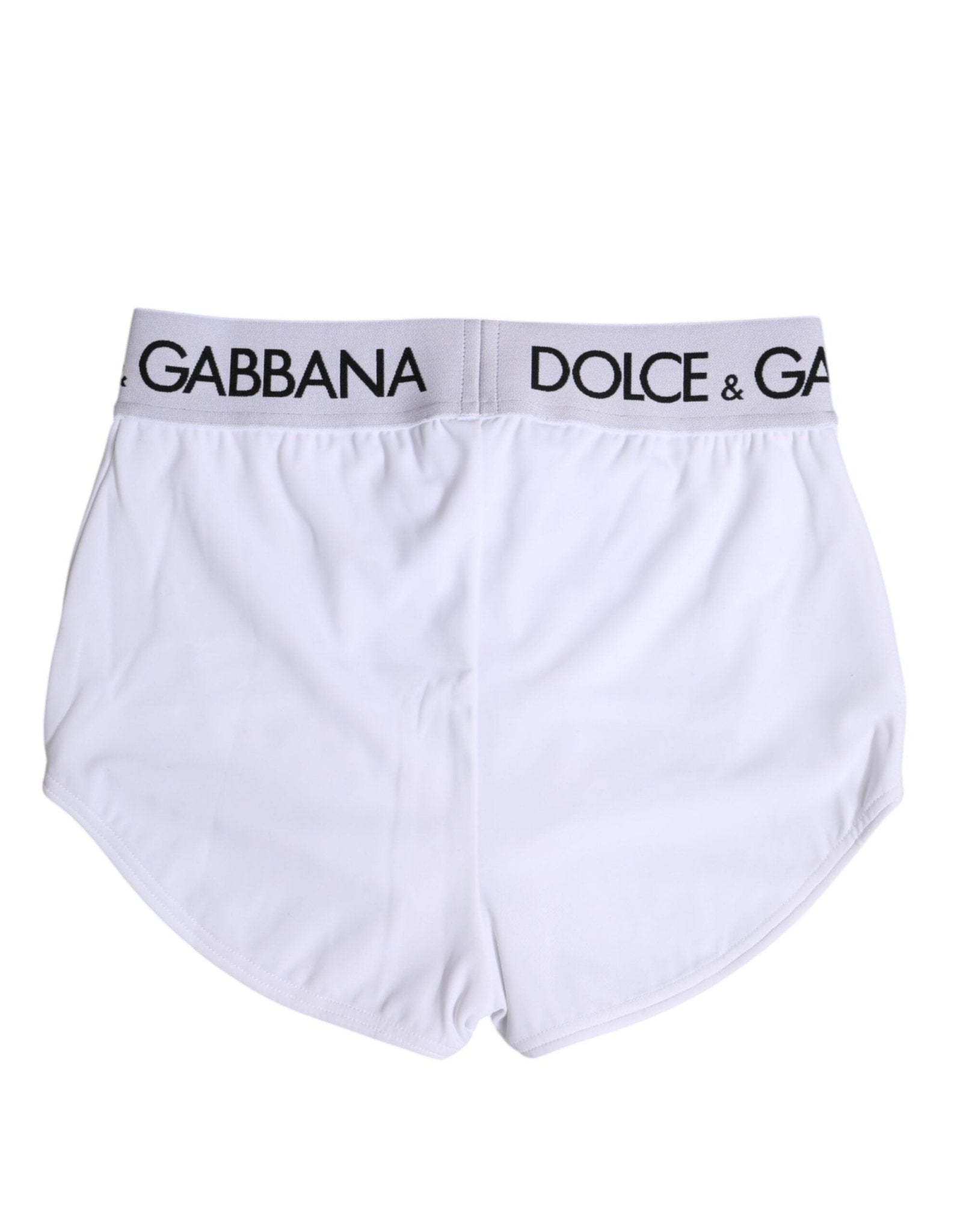 Dolce & Gabbana White Nylon Logo Waistband Boxer Brief Underwear - RIMODA