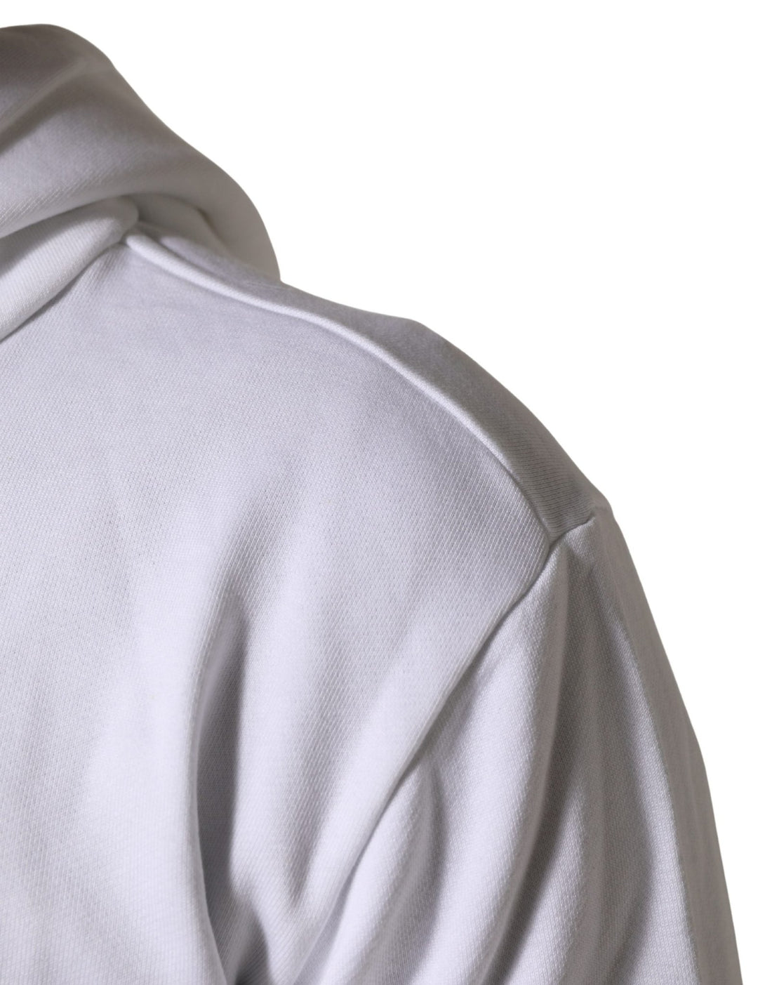 Dolce & Gabbana White Sacred Heart Hooded Sweatshirt Sweater - RIMODA