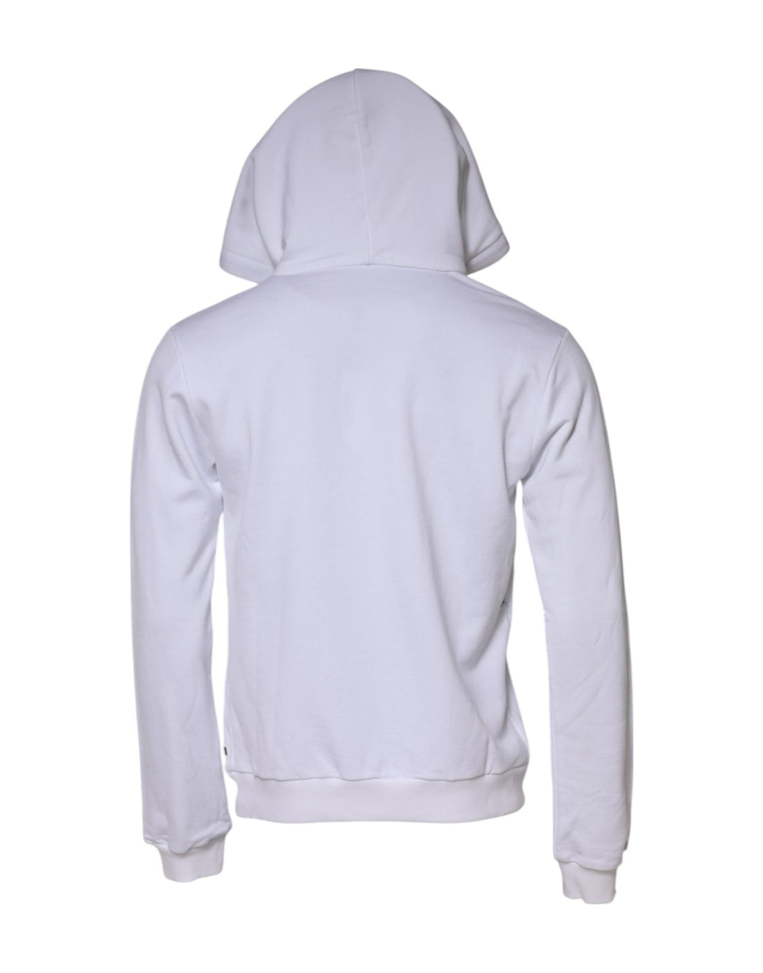 Dolce & Gabbana White Sacred Heart Hooded Sweatshirt Sweater - RIMODA