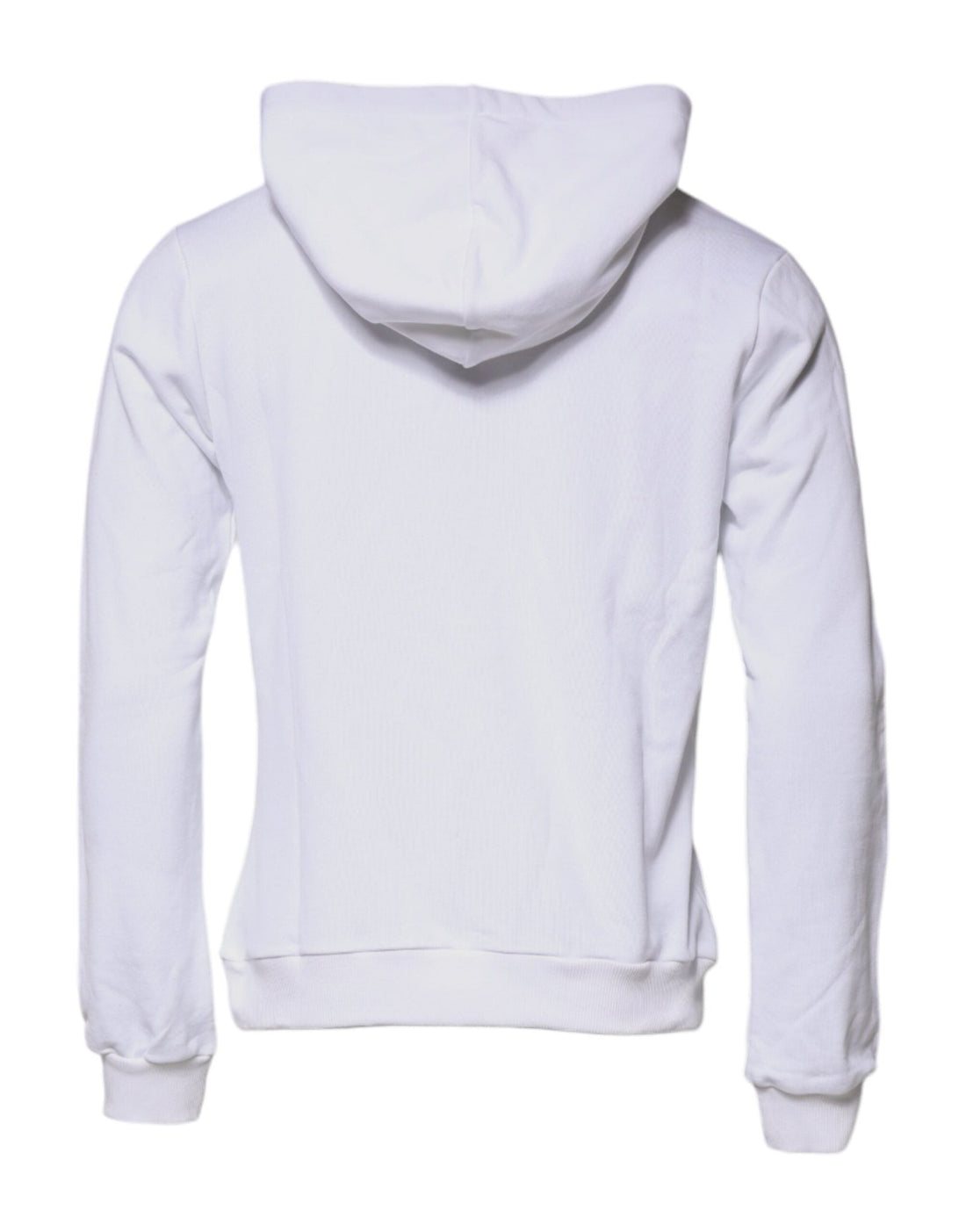 Dolce & Gabbana White Sacred Heart Hooded Sweatshirt Sweater - RIMODA