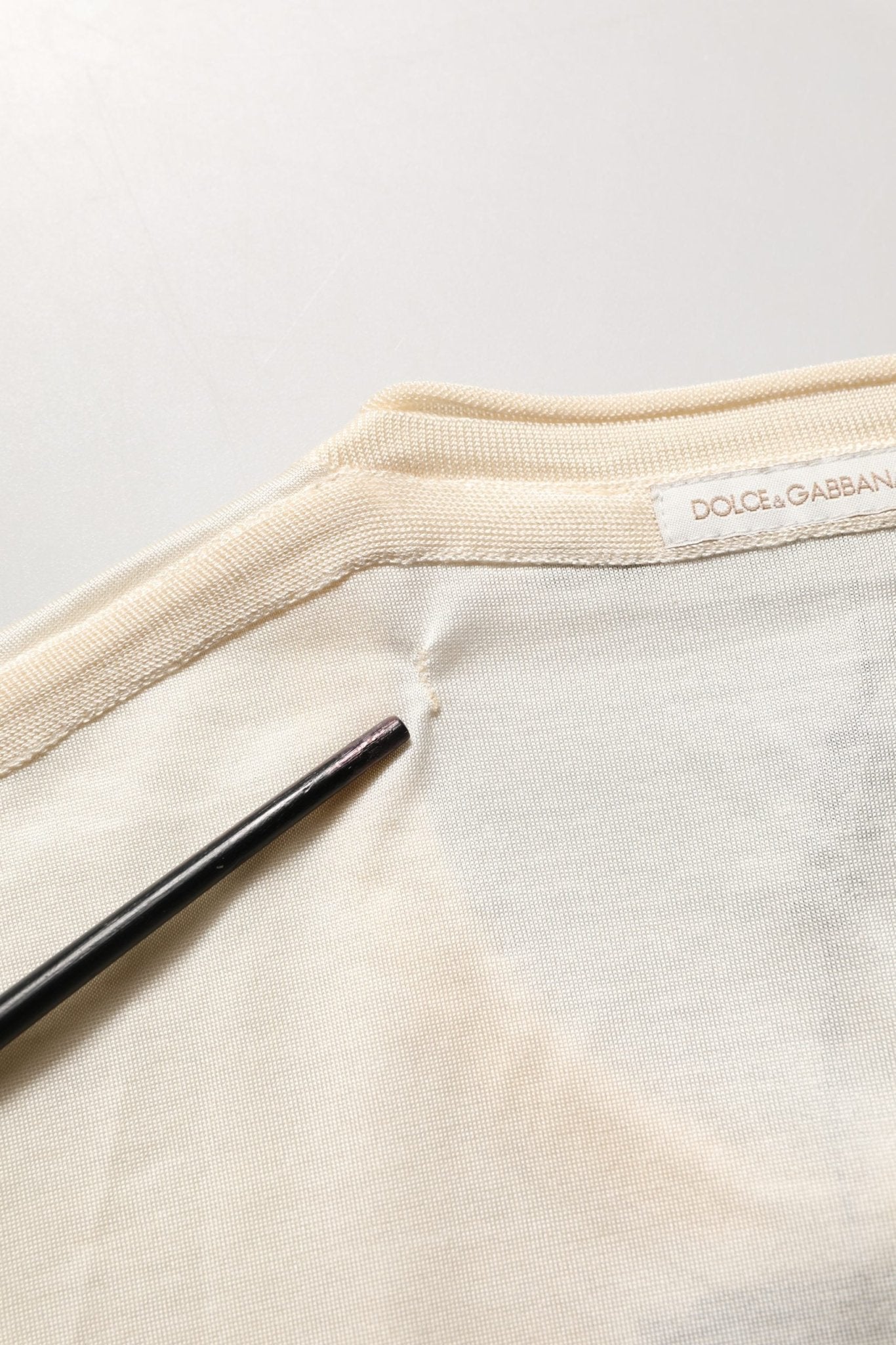 Dolce & Gabbana White Short Sleeve Collared Polo T-shirt - RIMODA