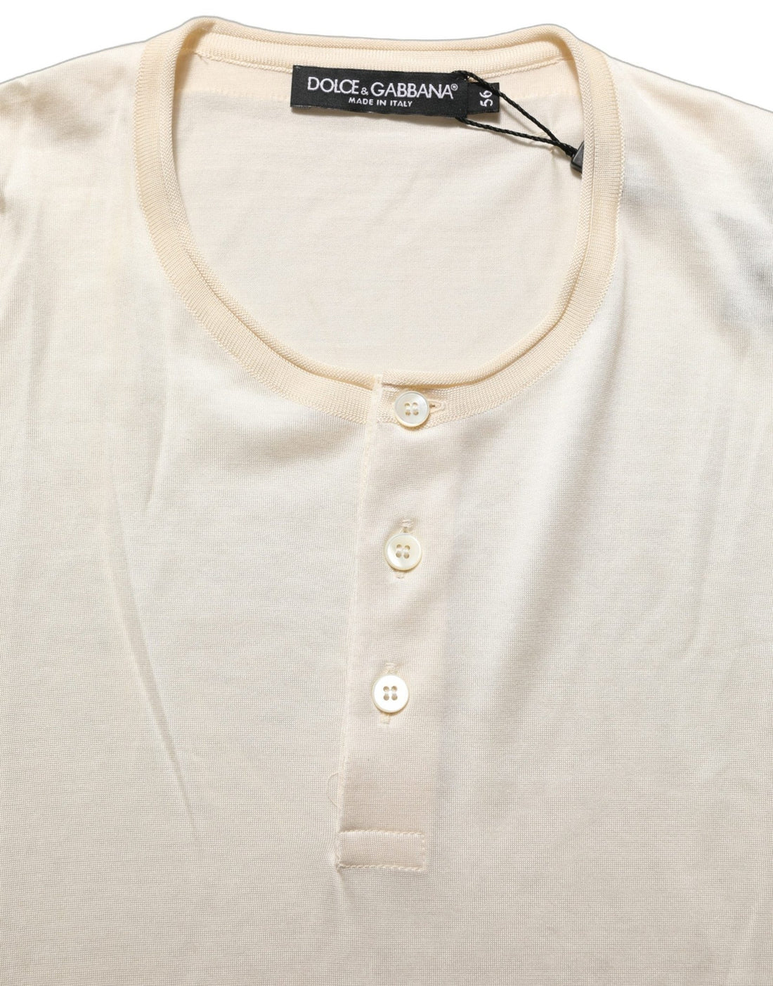 Dolce & Gabbana White Short Sleeve Collared Polo T-shirt - RIMODA